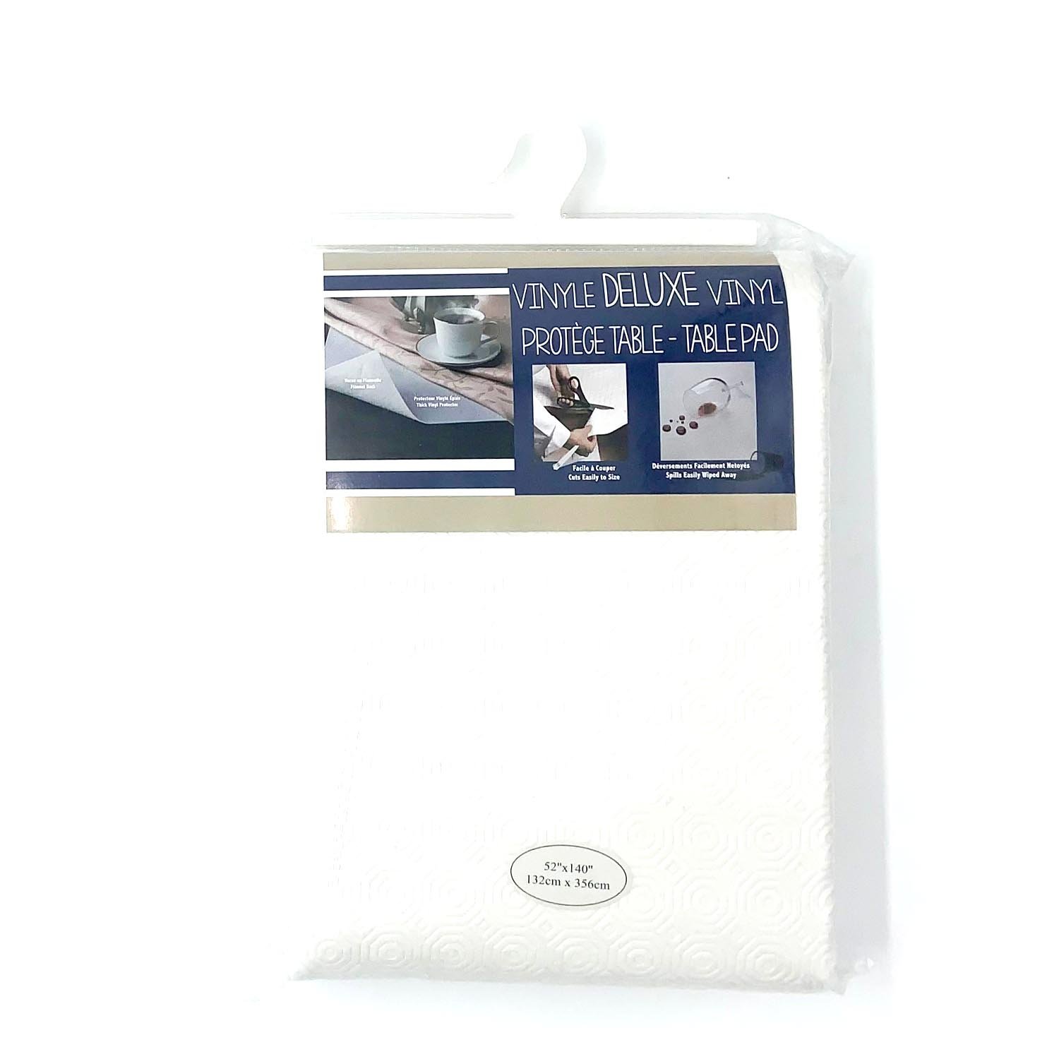 Vinyl Deluxe Tablepad 52'' x 140''