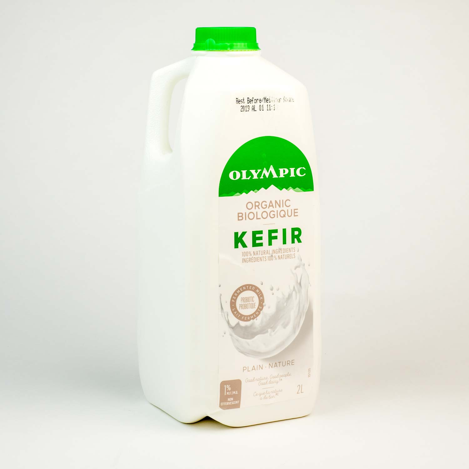 Organic 1% Plain Kefir 2 L