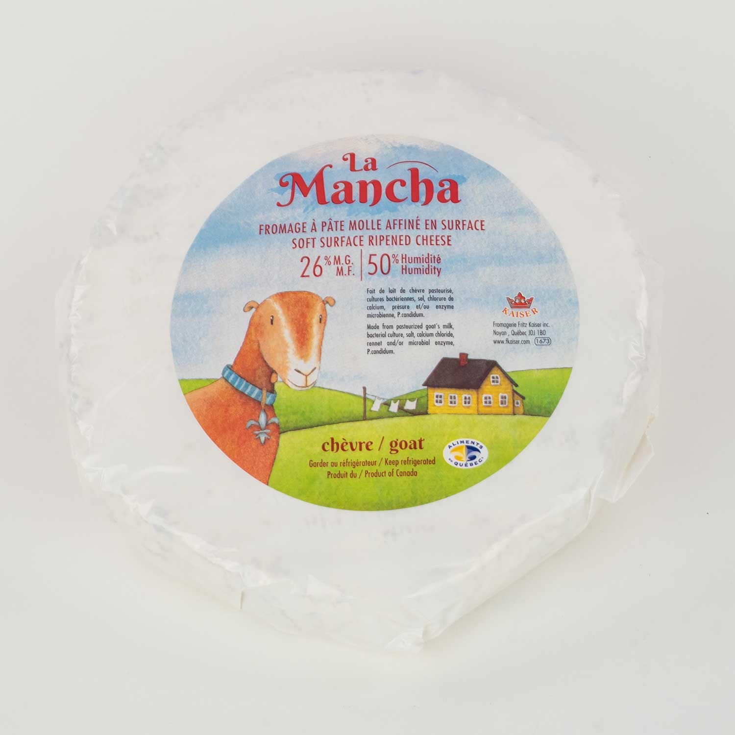 Soft Goat Cheese Wheel 2 kg