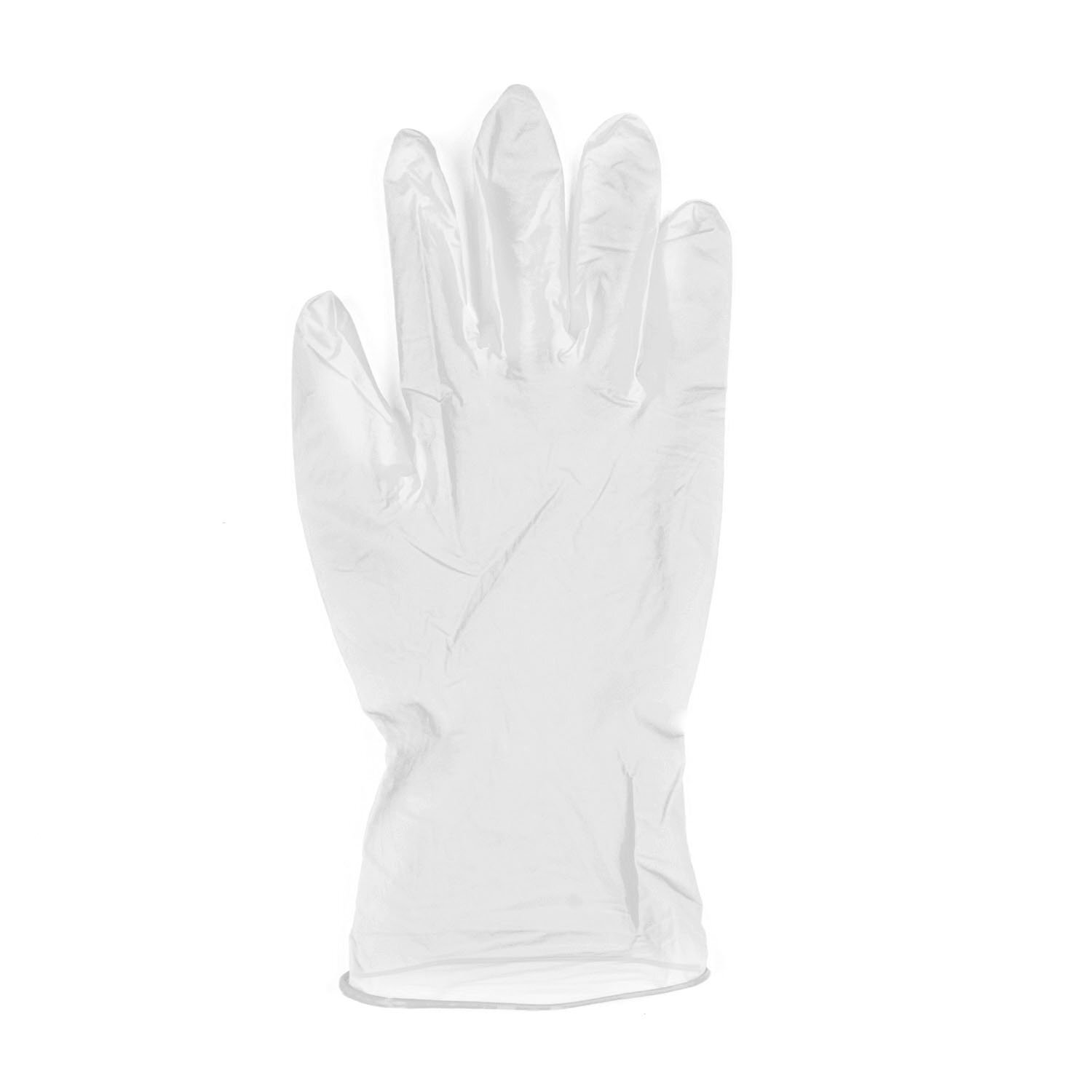 Large Unpowdered Vinyl Gloves-secondary-image