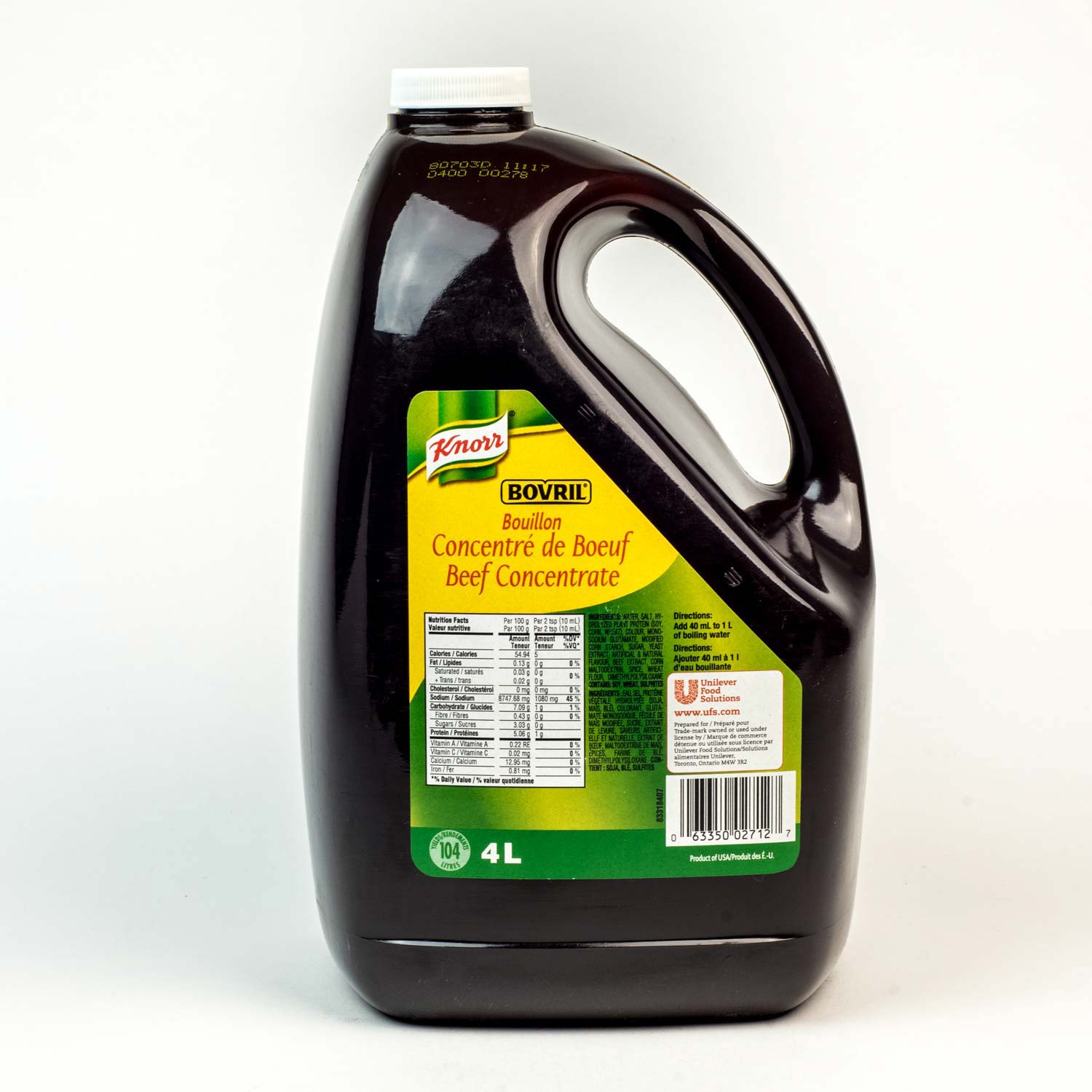 Beef Broth Concentrate 4 L