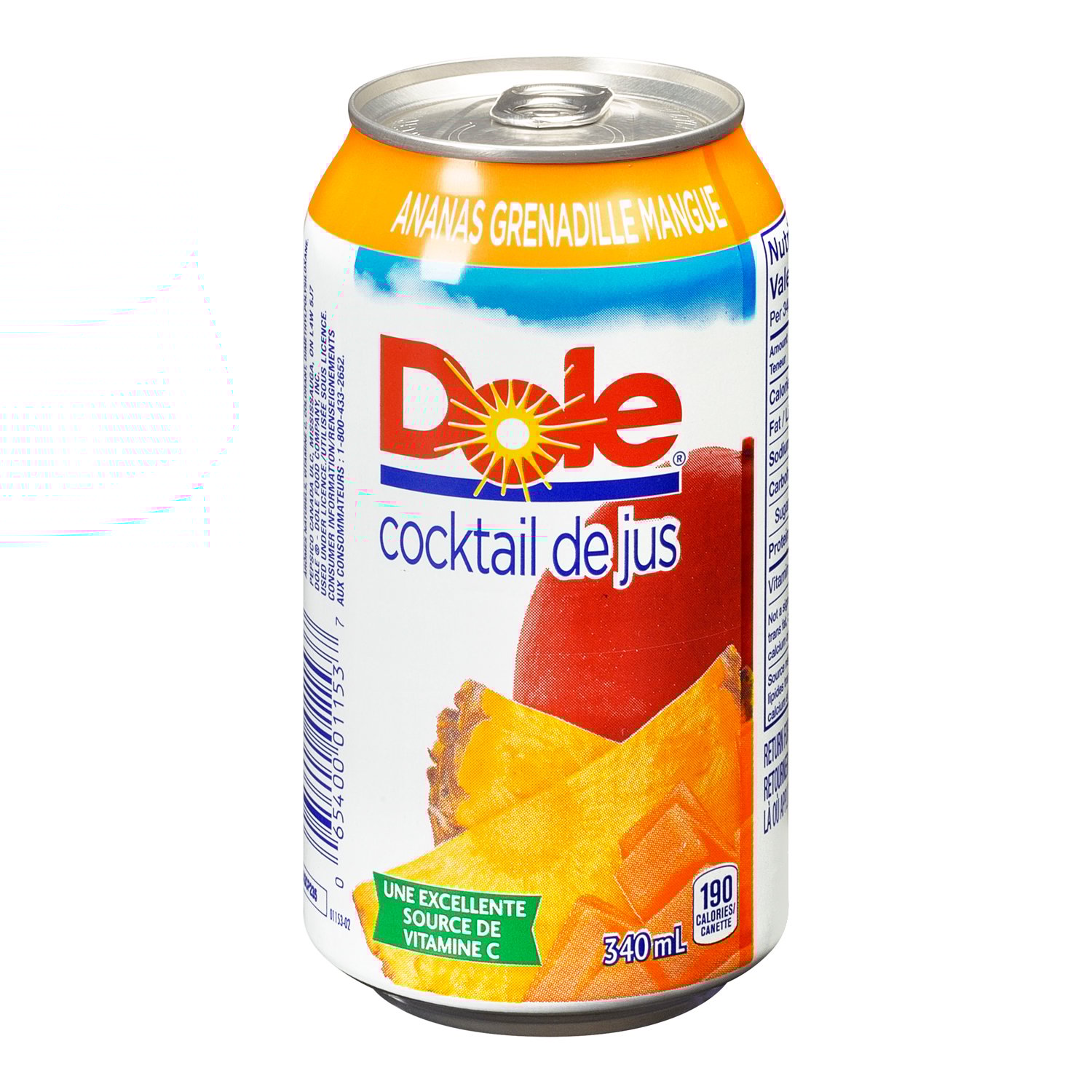 Mango Passion Fruit Pineapple Cocktail 340 ml x12-secondary-image