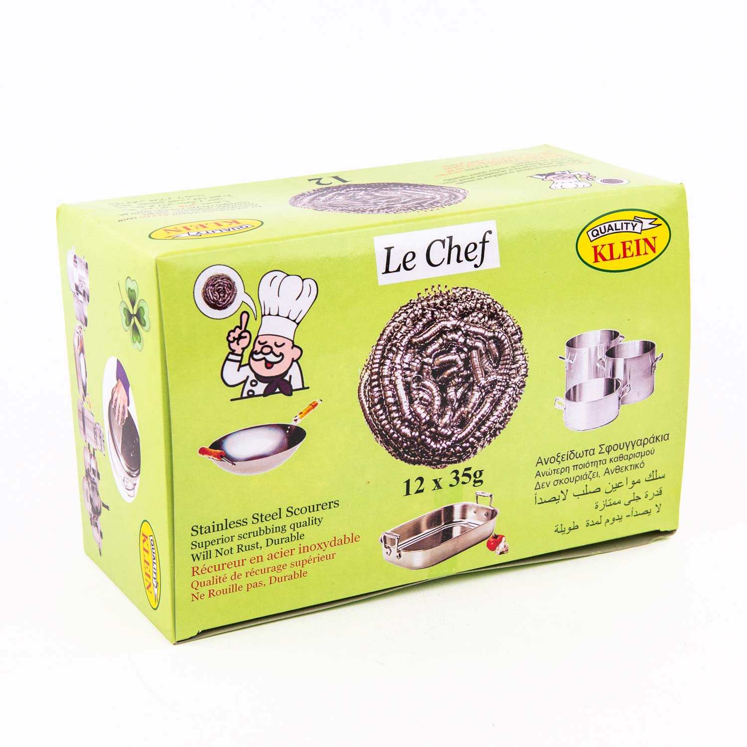 Stainless Steel Scourer x12