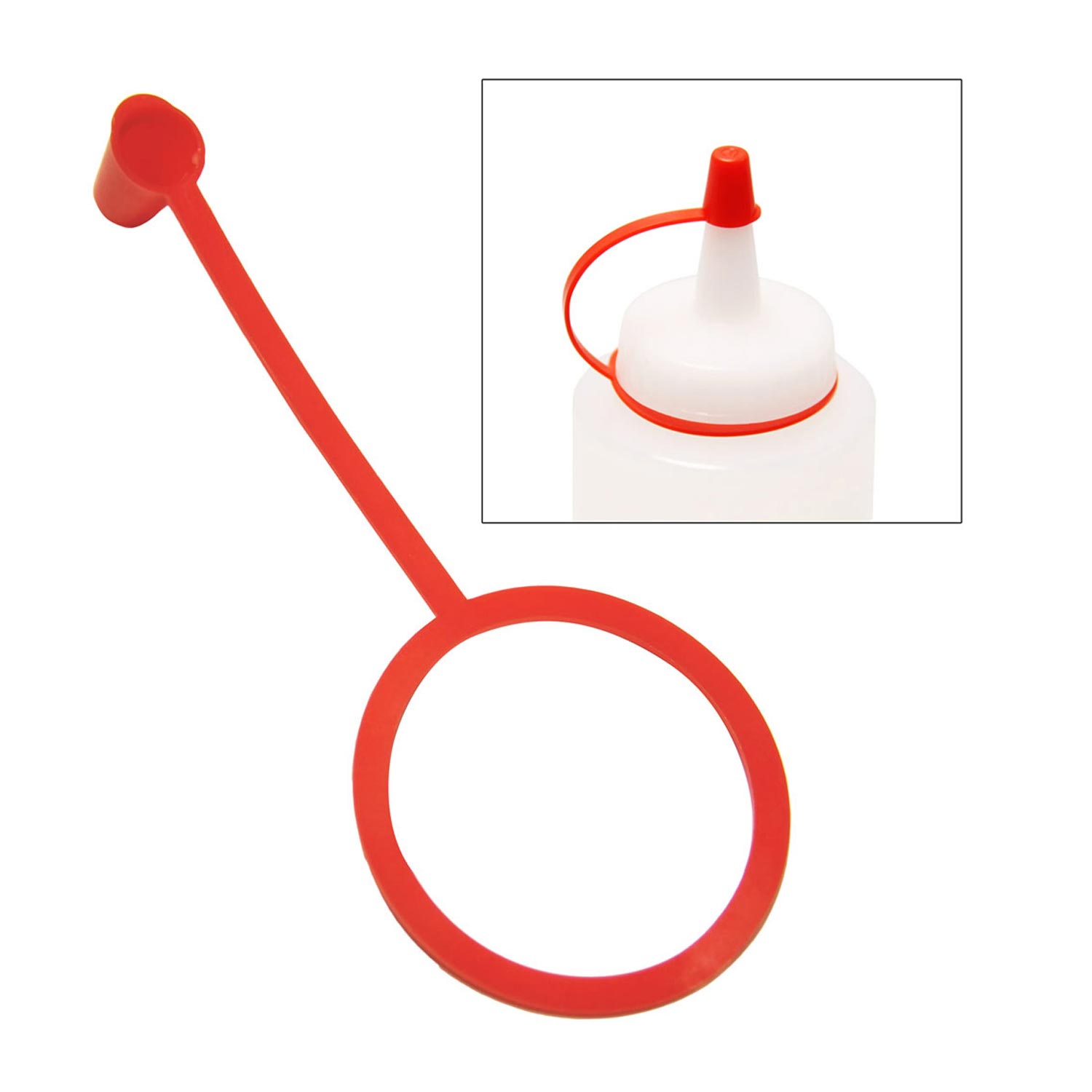 Red Seal Tip for Squeeze Bottle
