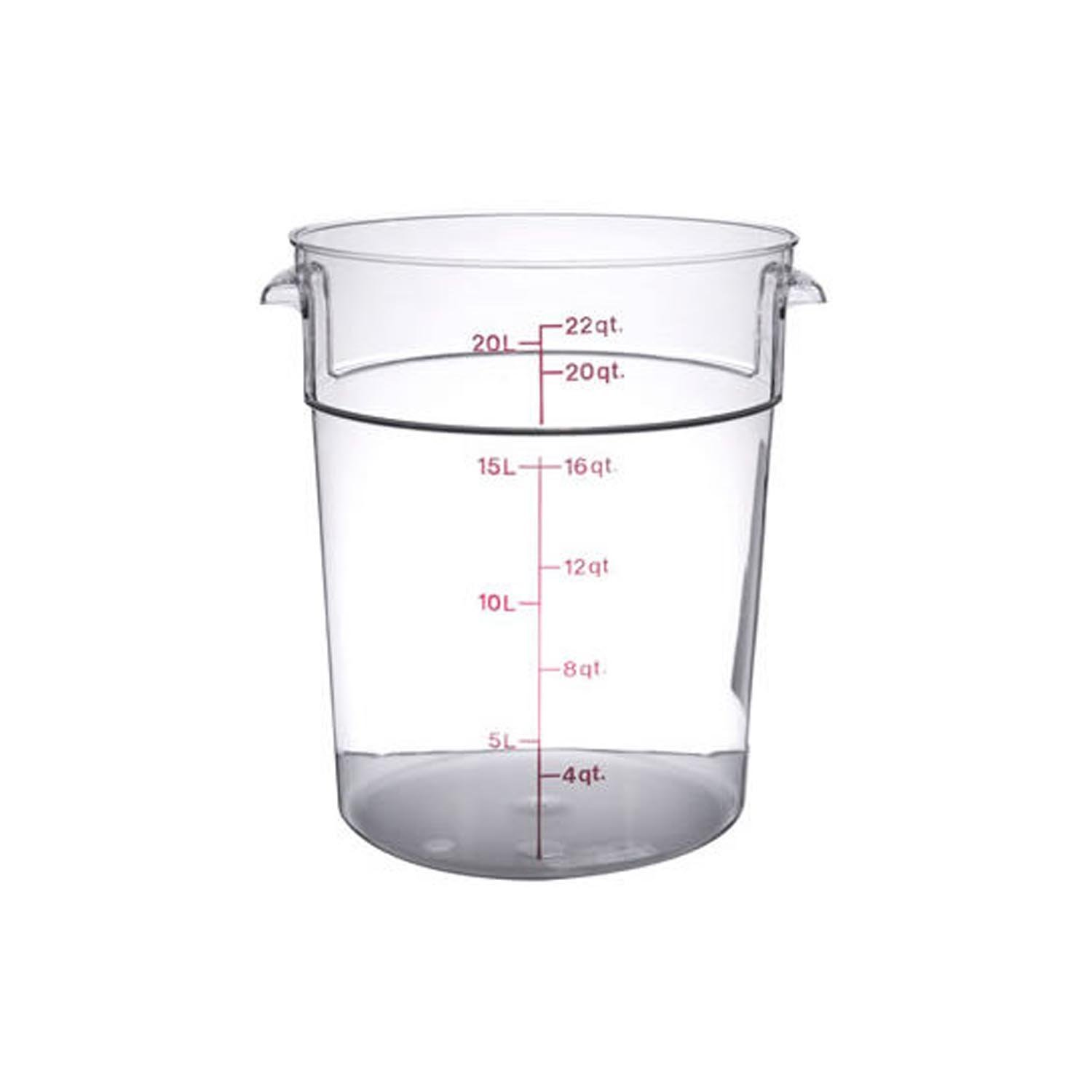 Round Container 22 Qt