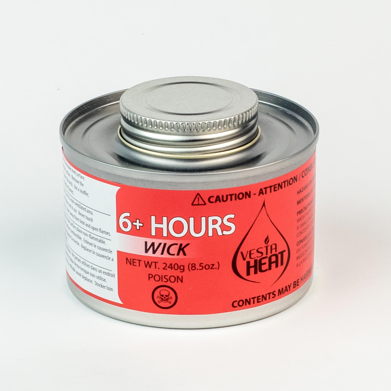 Wick Chafing Fuel Screw Cap 6 h