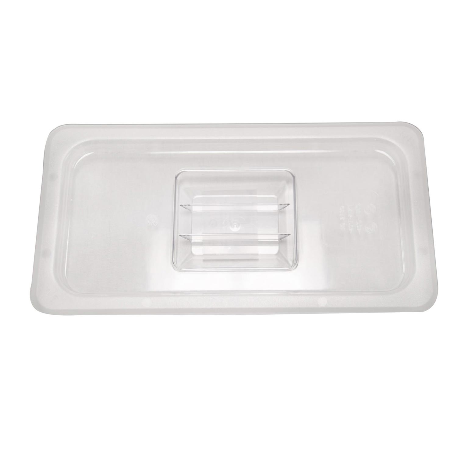 Solid Cover for Food Pan Polycarbonate Half Size