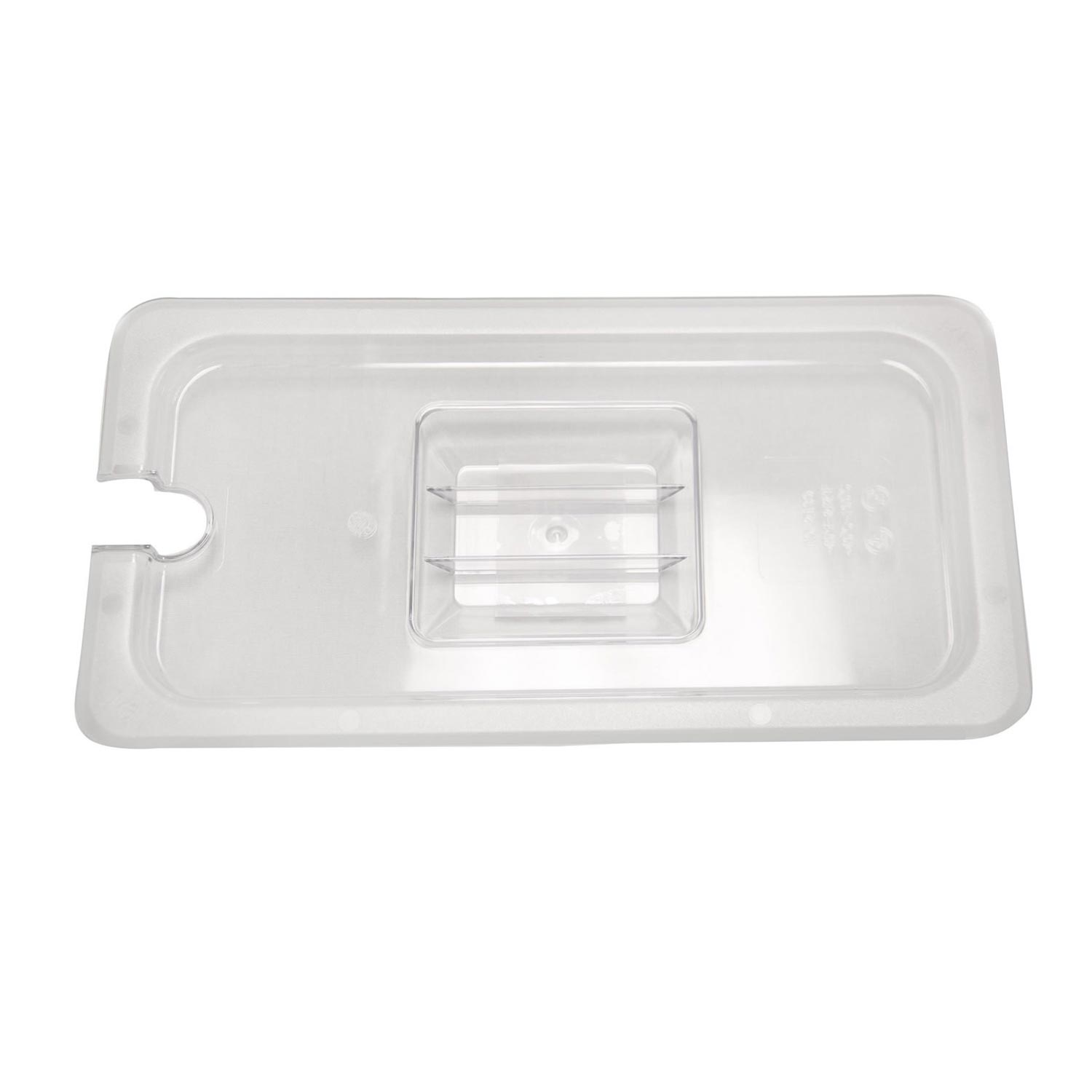 Slotted Cover Food Pan Polycarbonate Full Size