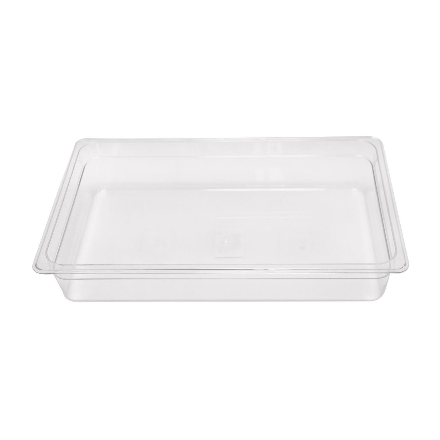 Food Pan Polycarbonate NSF Full Size x 2-1/2