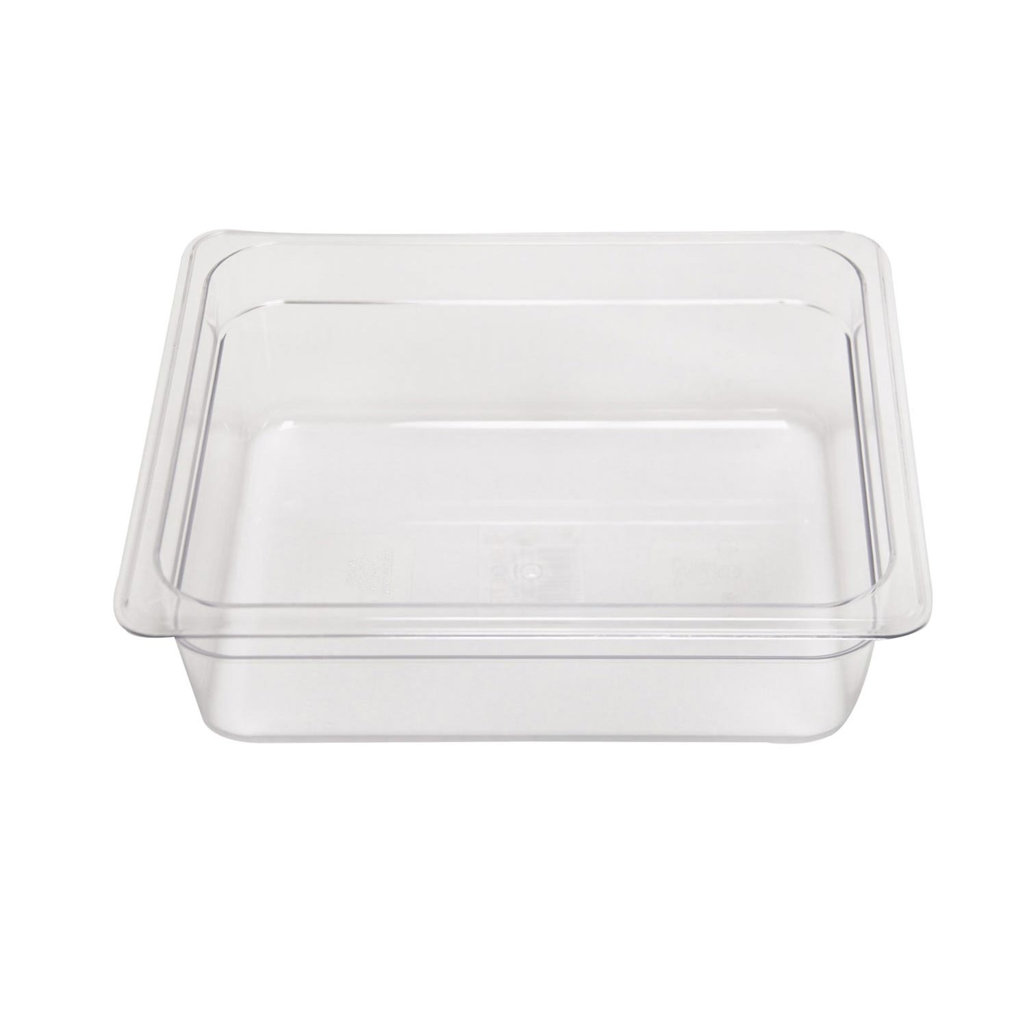 Food Pan Polycarbonate 1/2 Size x 6'' Deep