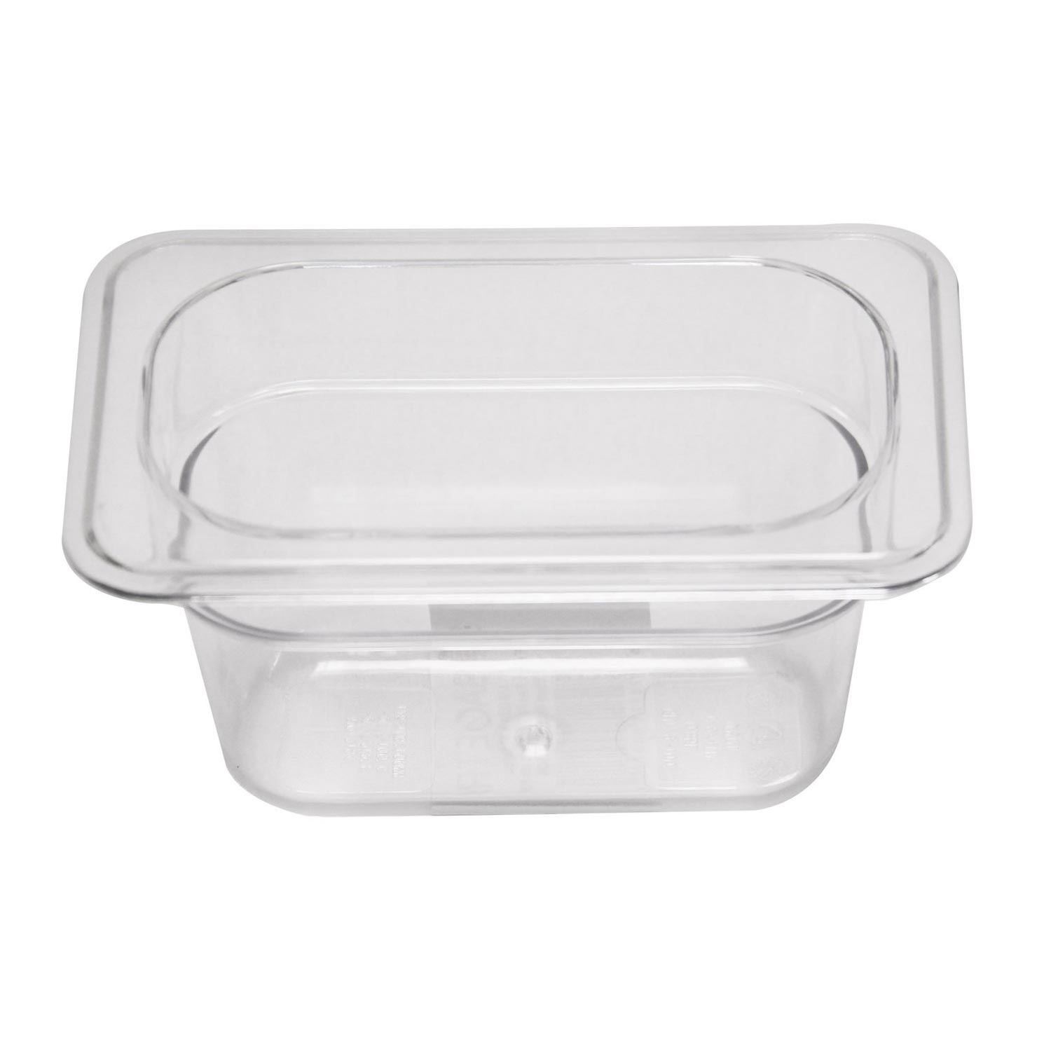 Food Pan Polycarbonate 1/9 Size x 2 1/2