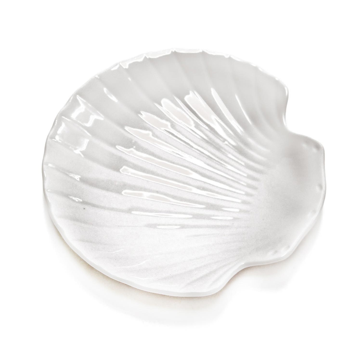 Baking Shell White Ceramic 6 1/4 oz