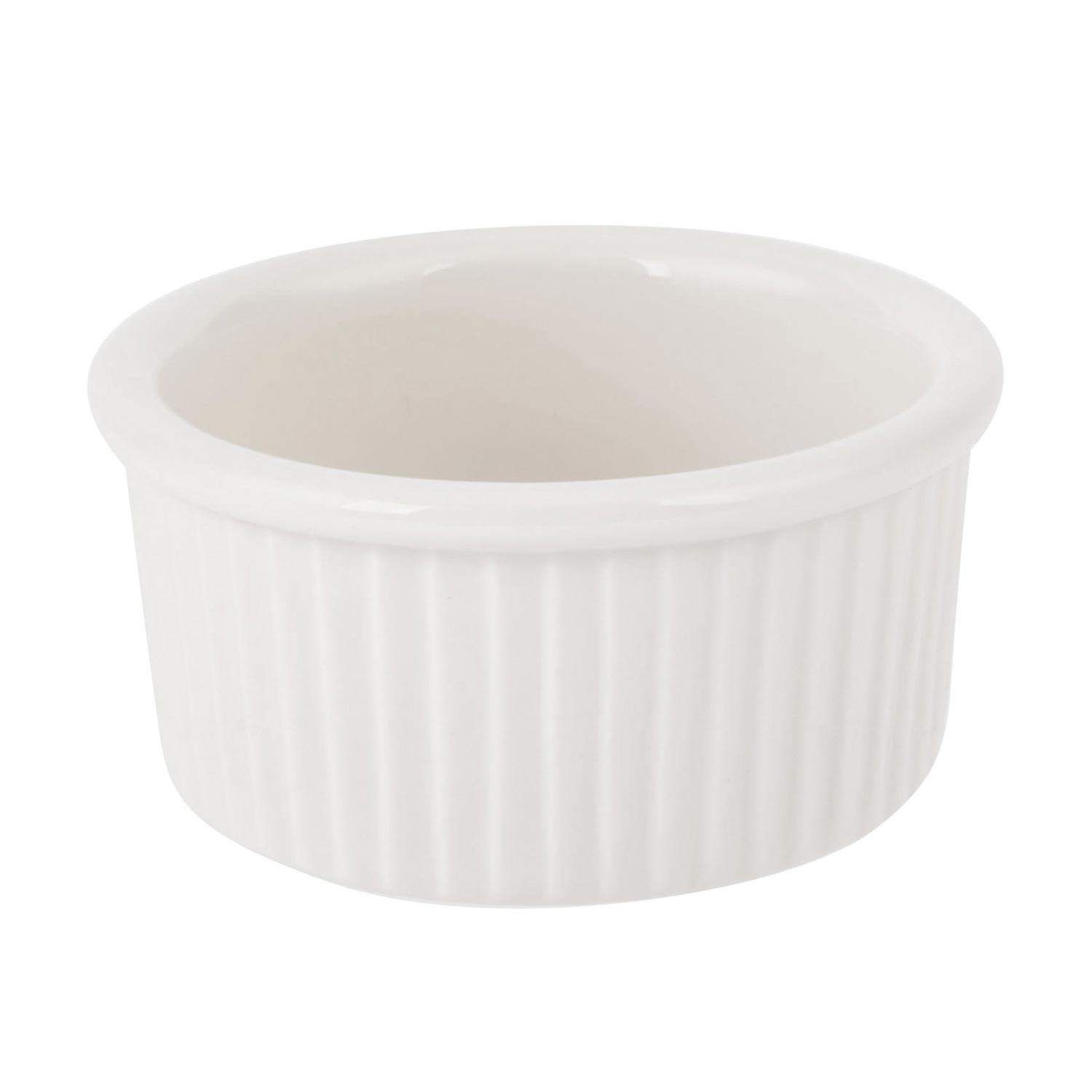 White Ceramic Ramekin 10 oz