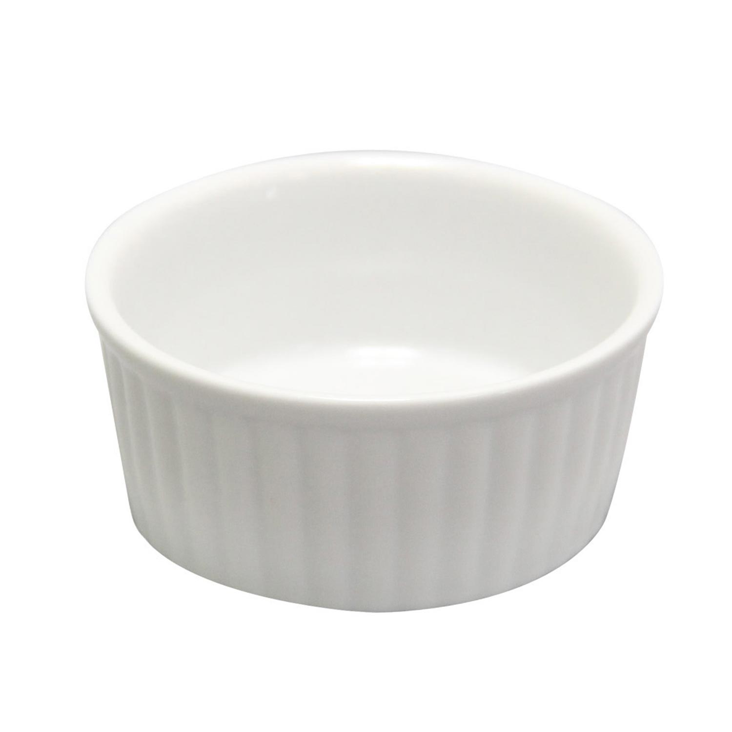White Ceramic Ramekin 5 oz
