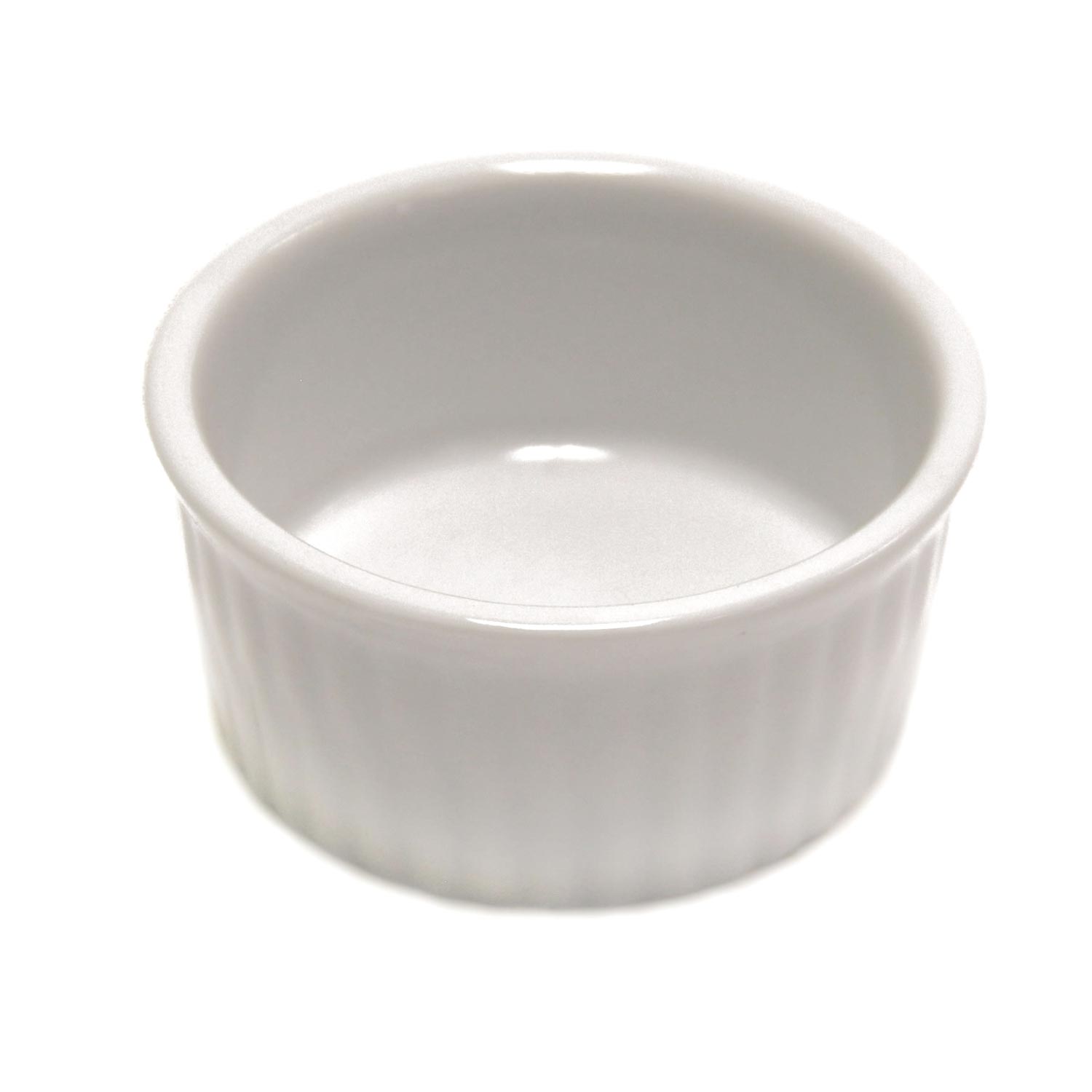 White Ceramic Ramekin 4 oz