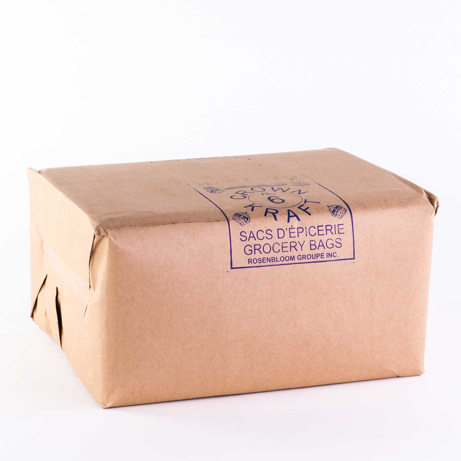 Kraft Paper Bag 6lb 11.5''x11''x6'' x500
