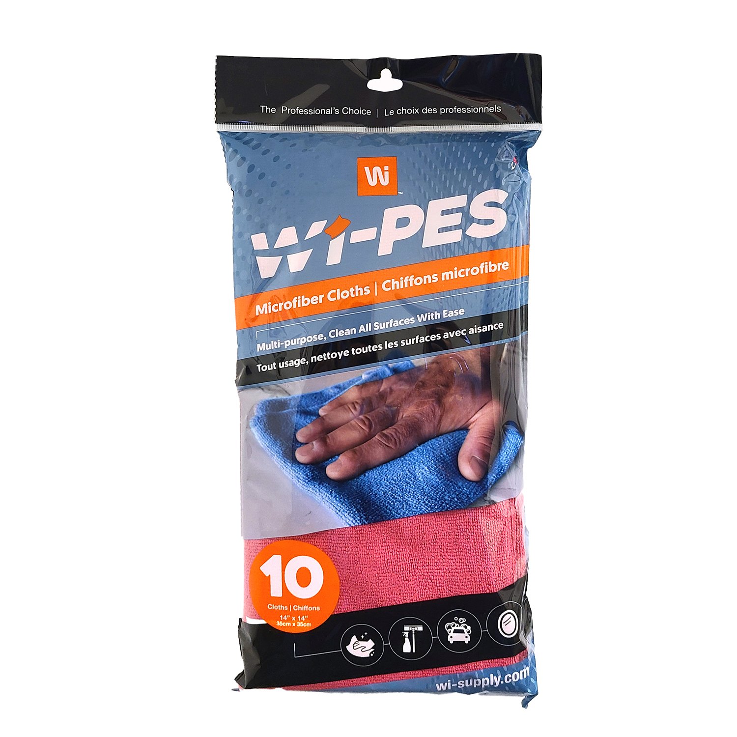 Red Microfiber Cloth 14