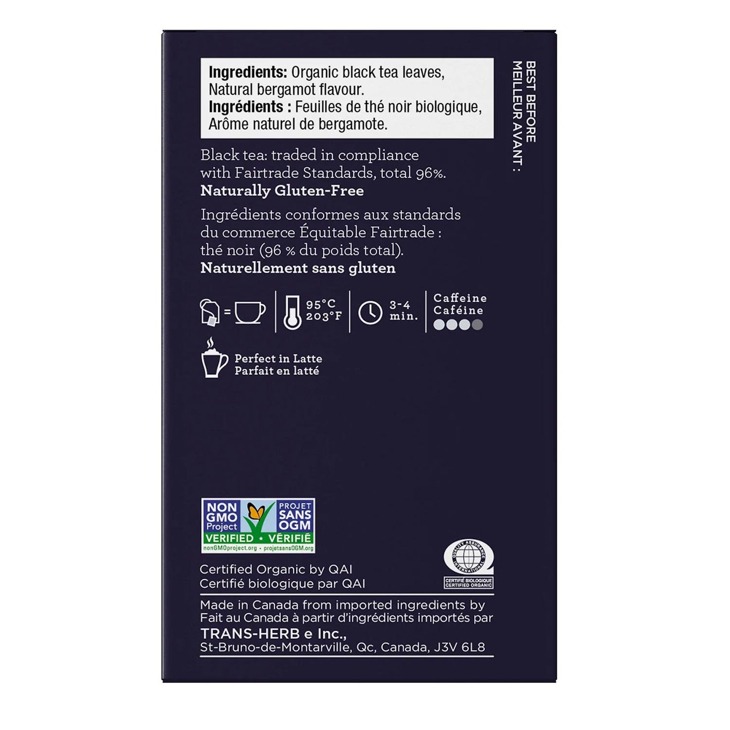 Organic Fairtrade Earl Grey Black Tea x40-secondary-image