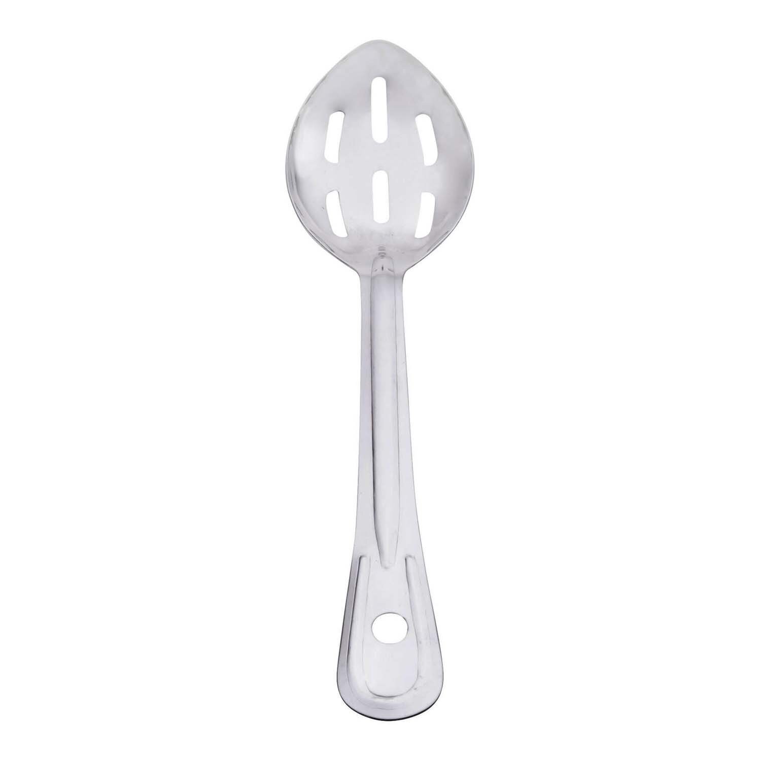 Spoon slotted stainless 15