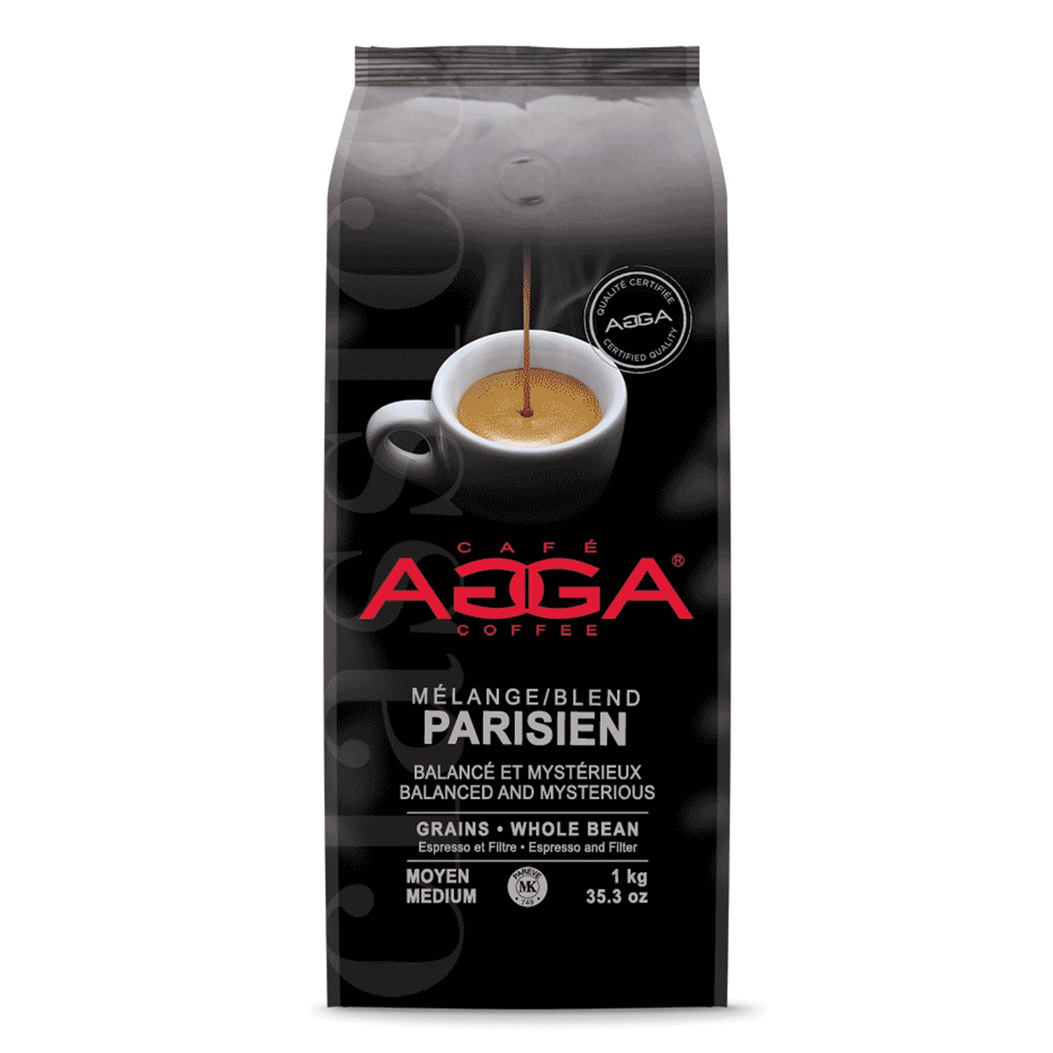 Parisian Blend Coffee Beans 1 kg