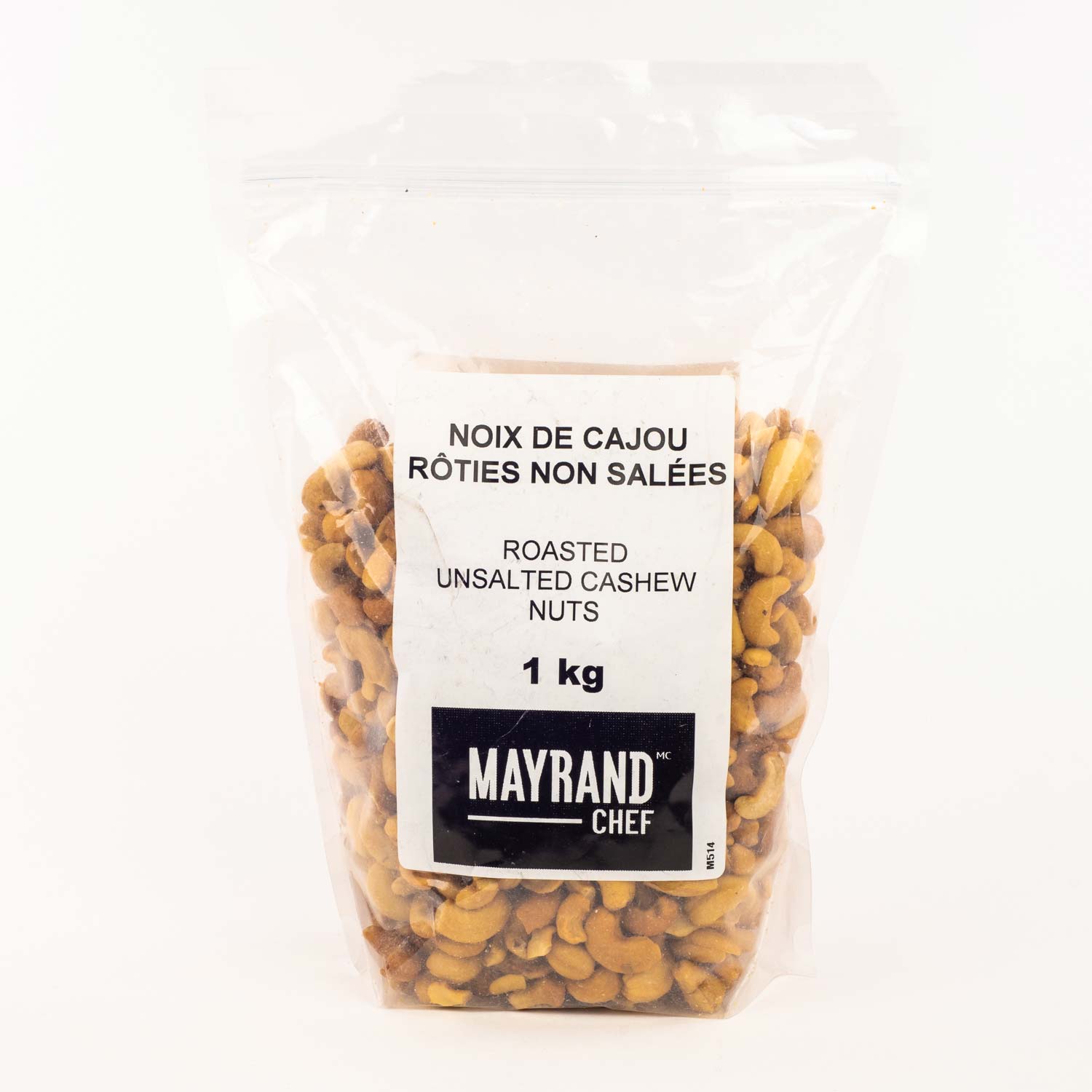 Roasted Unsalted Cashews 1 kg