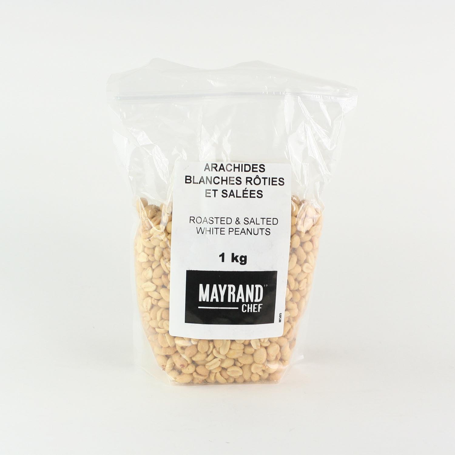 Roasted Salted White Peanuts 1 kg