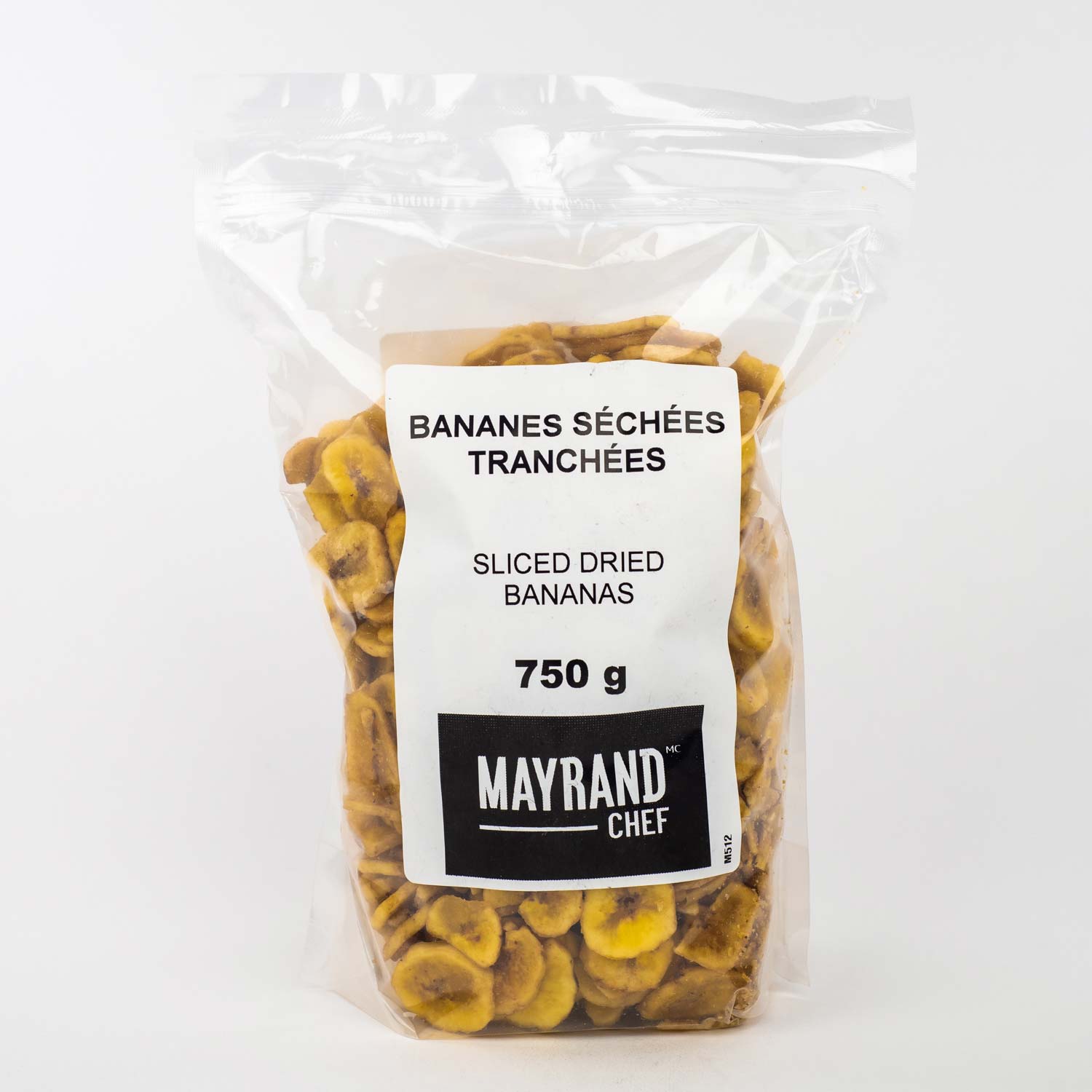 Sliced Dried Bananas 750 g