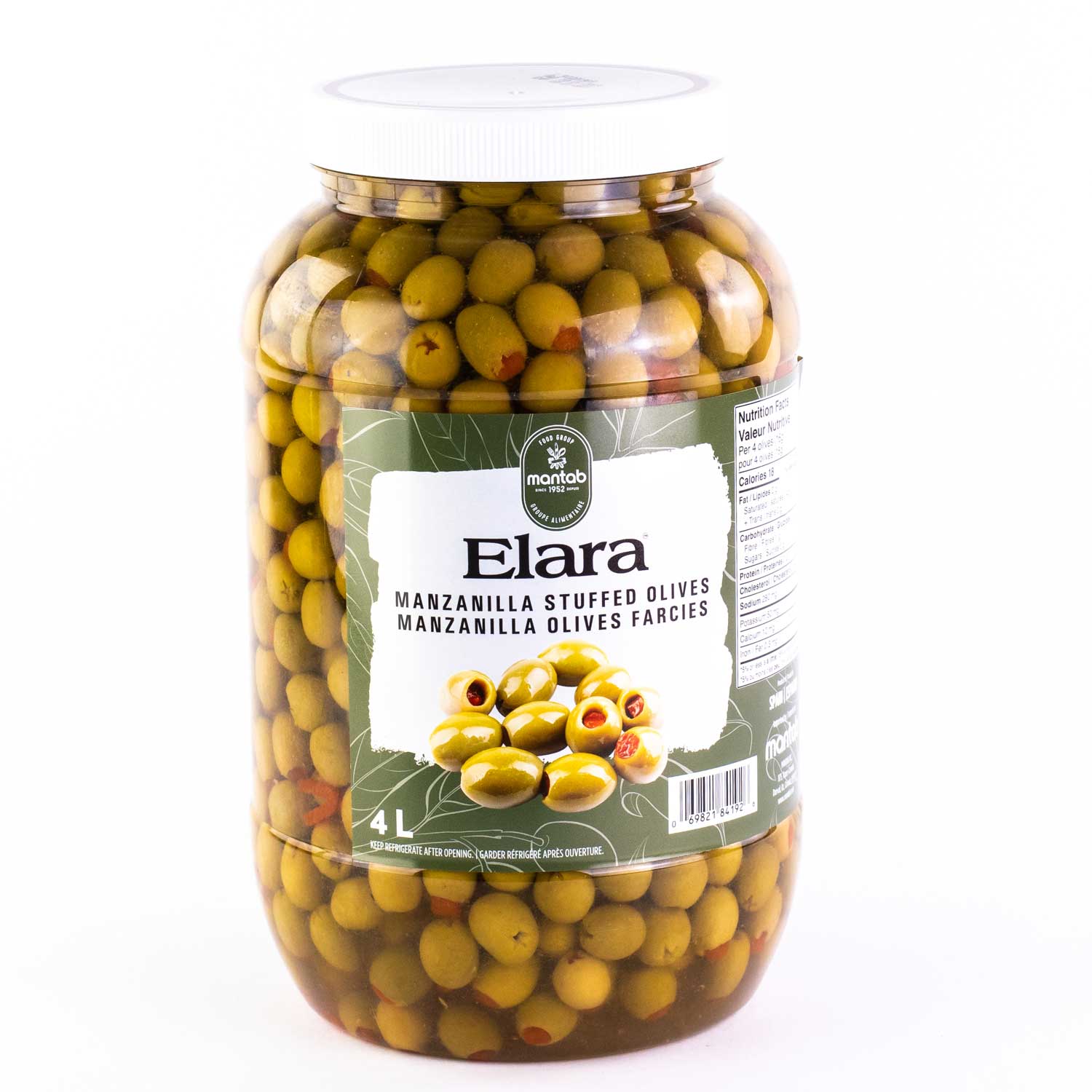 Manzanilla Olives 4 L