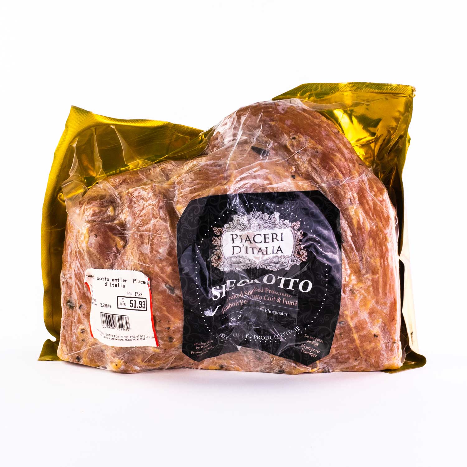Whole Cotto Speck 2.8 kg