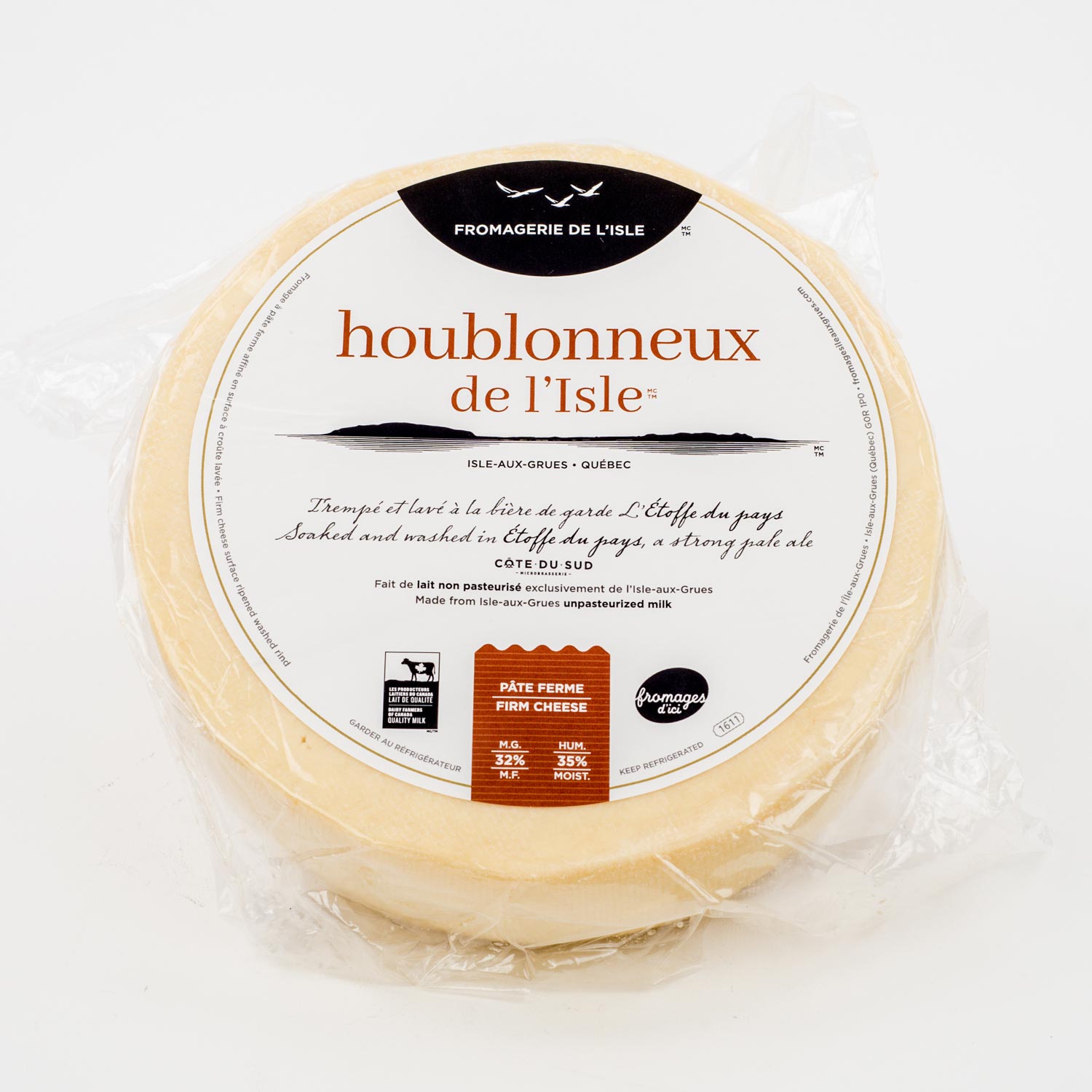 Beer Houblonneux de l’Isle Cheese Wheel 1.4 kg
