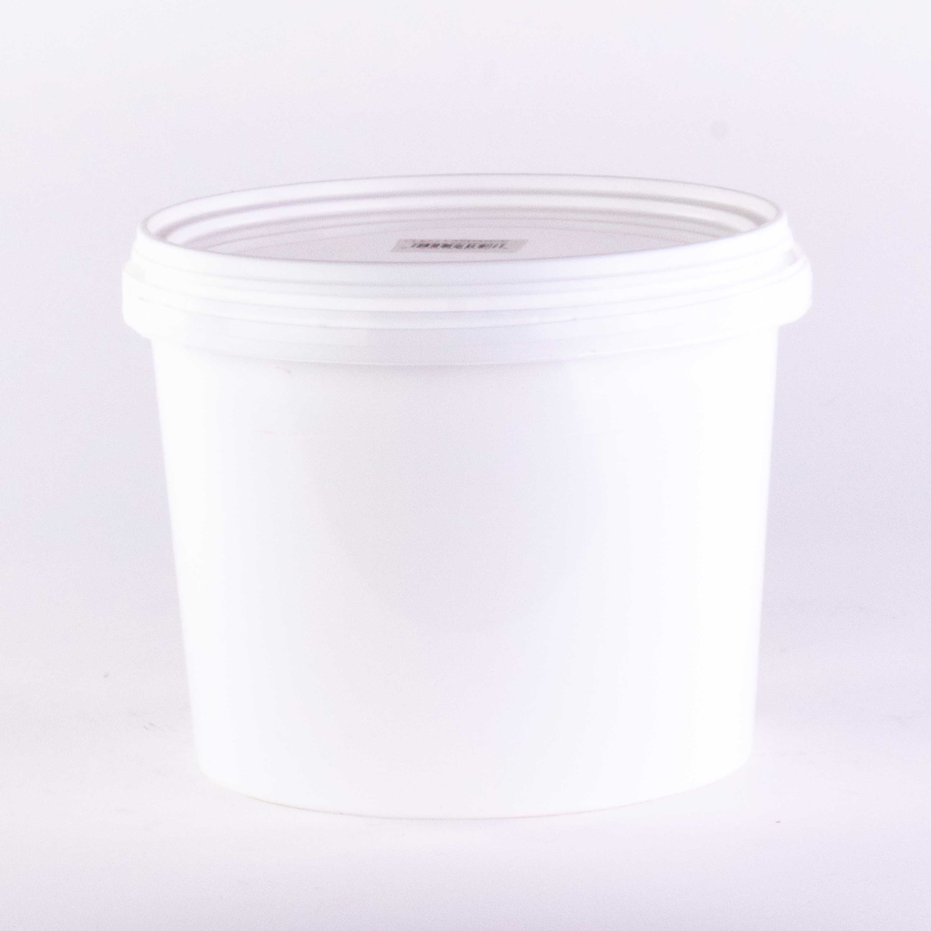 White Plastic Hand Bucket 3.9L