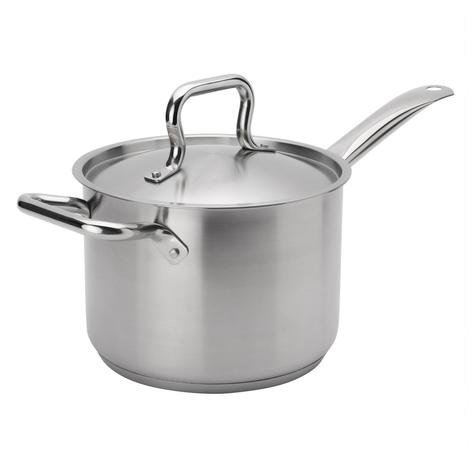 Stainless Steel Deep Sauce Pan 4.5 L