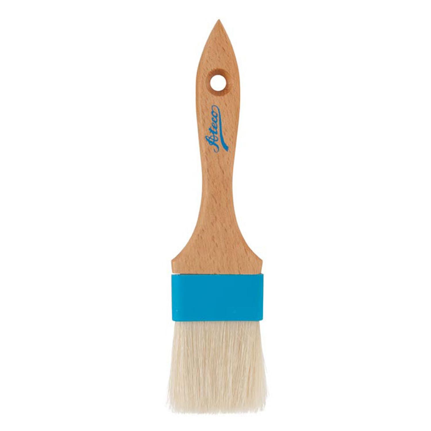 White Flat Pastry Brush 2''