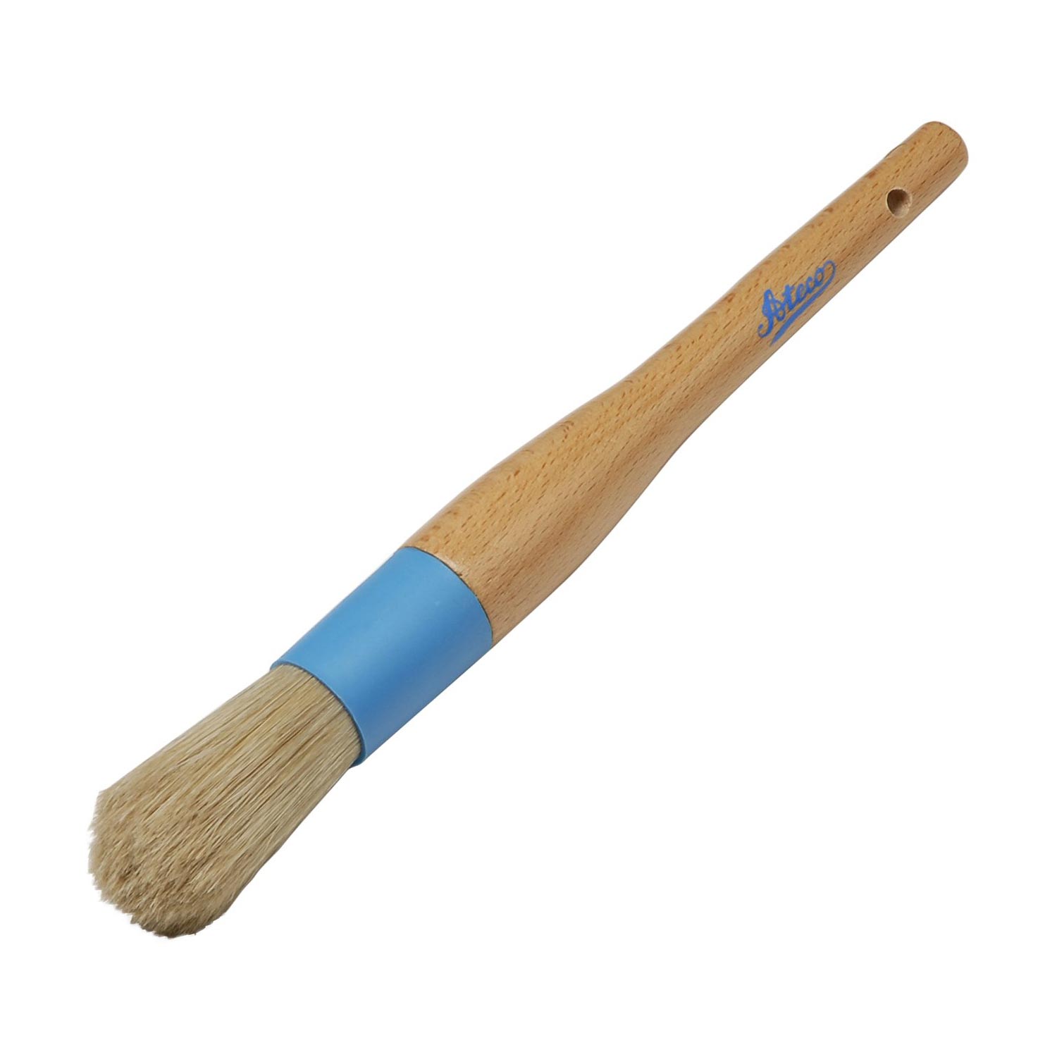 White Round Pastry Brush 1''