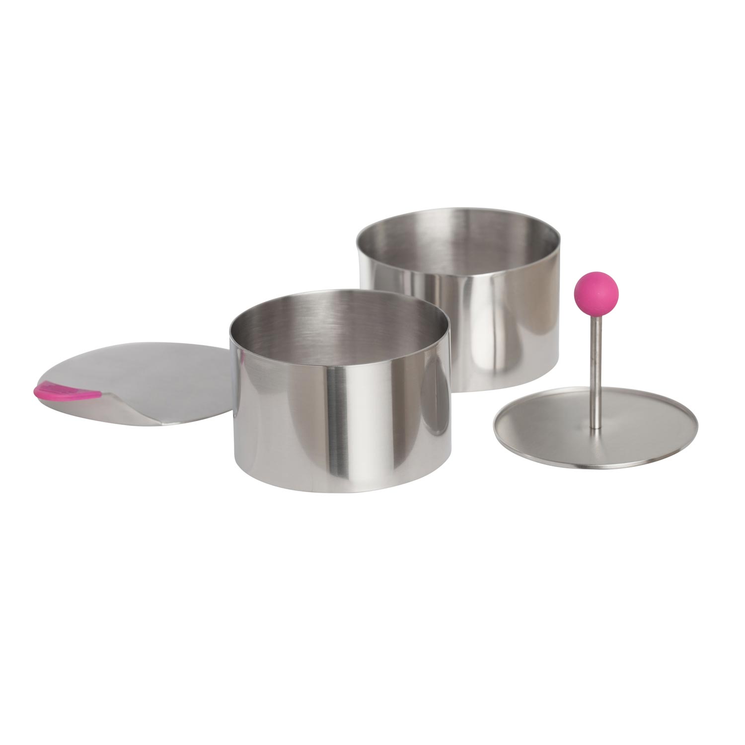 Food Molding Round Set 3.5'' D 4 Pieces