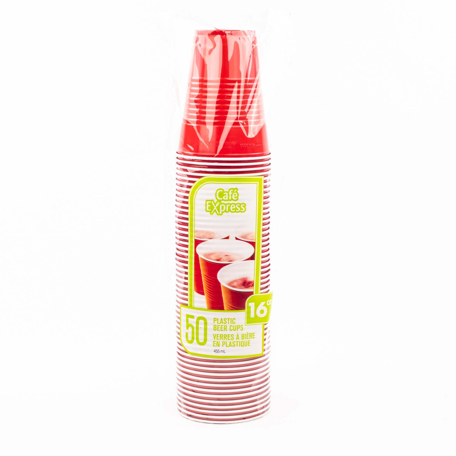 Plastic Beer Glass 16 oz x50