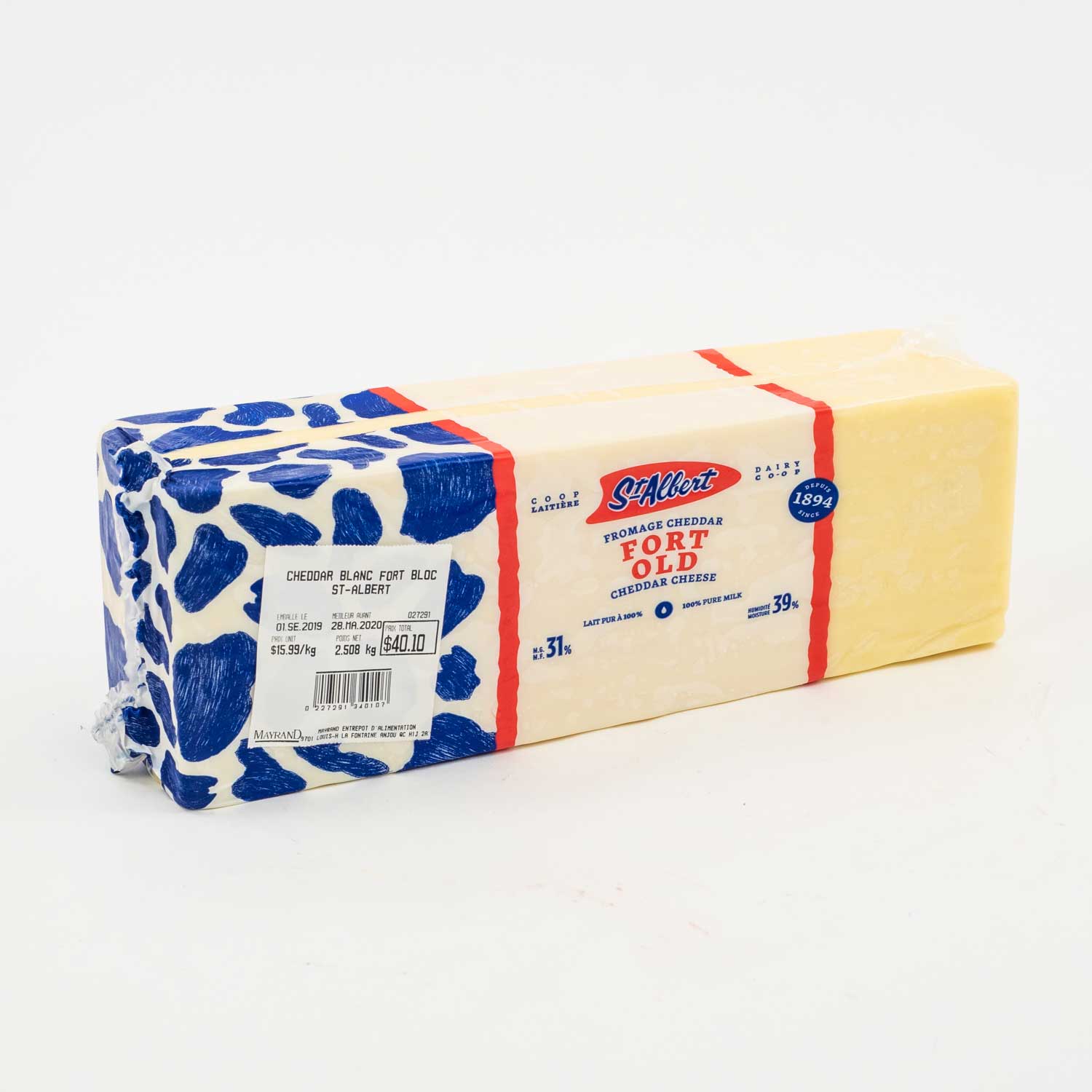 Old White Cheddar 2.5 kg