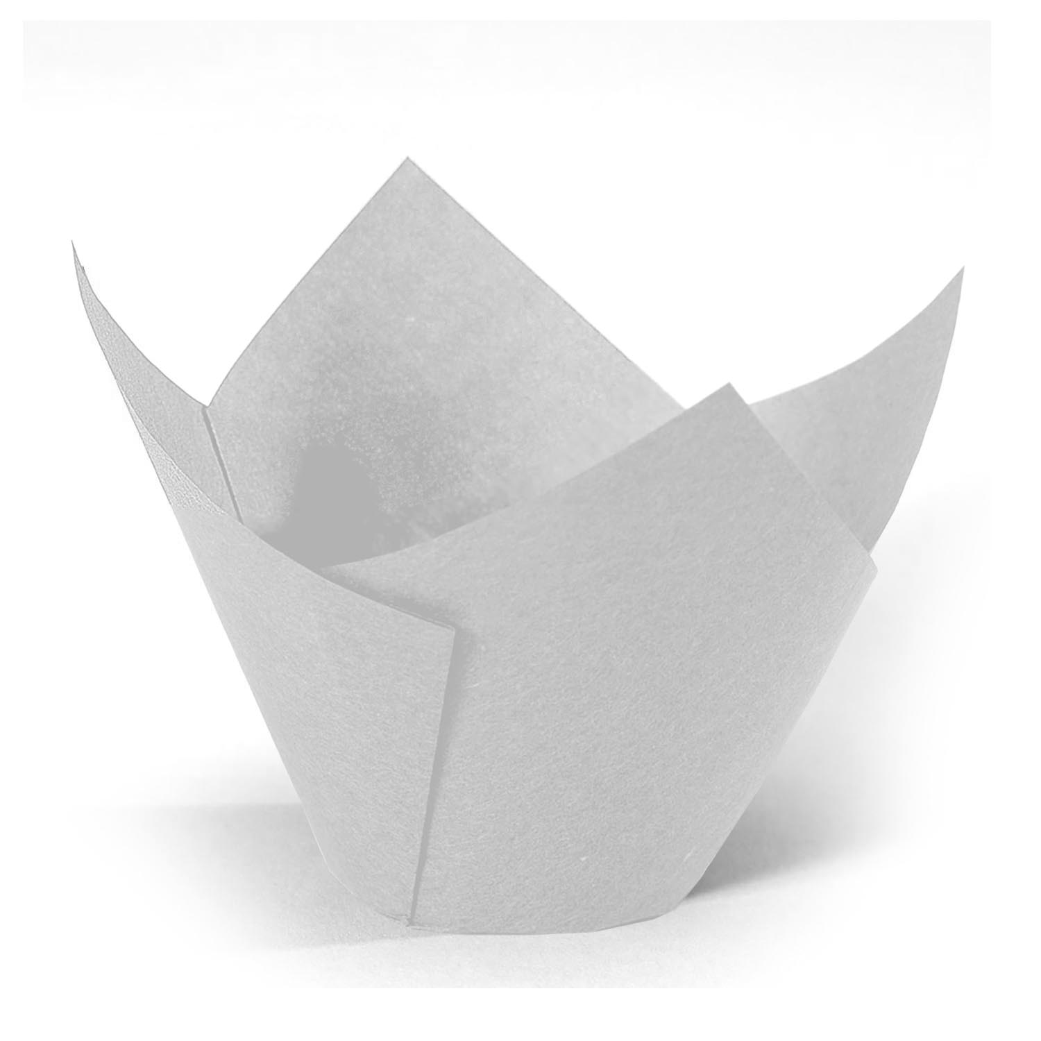 Tulip Baking Cup Medium White x200