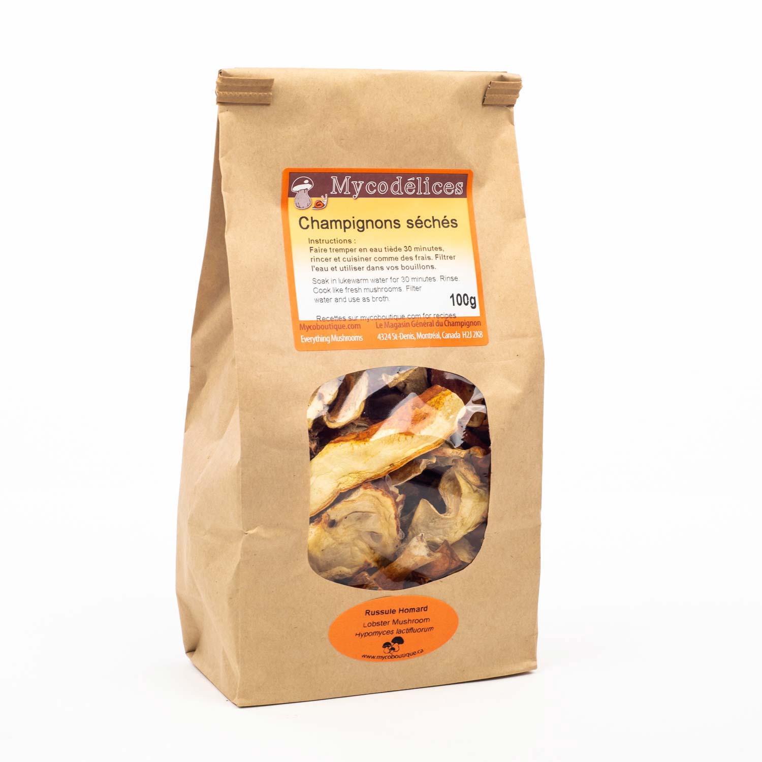 Lobster Dried Mushrooms 100 g