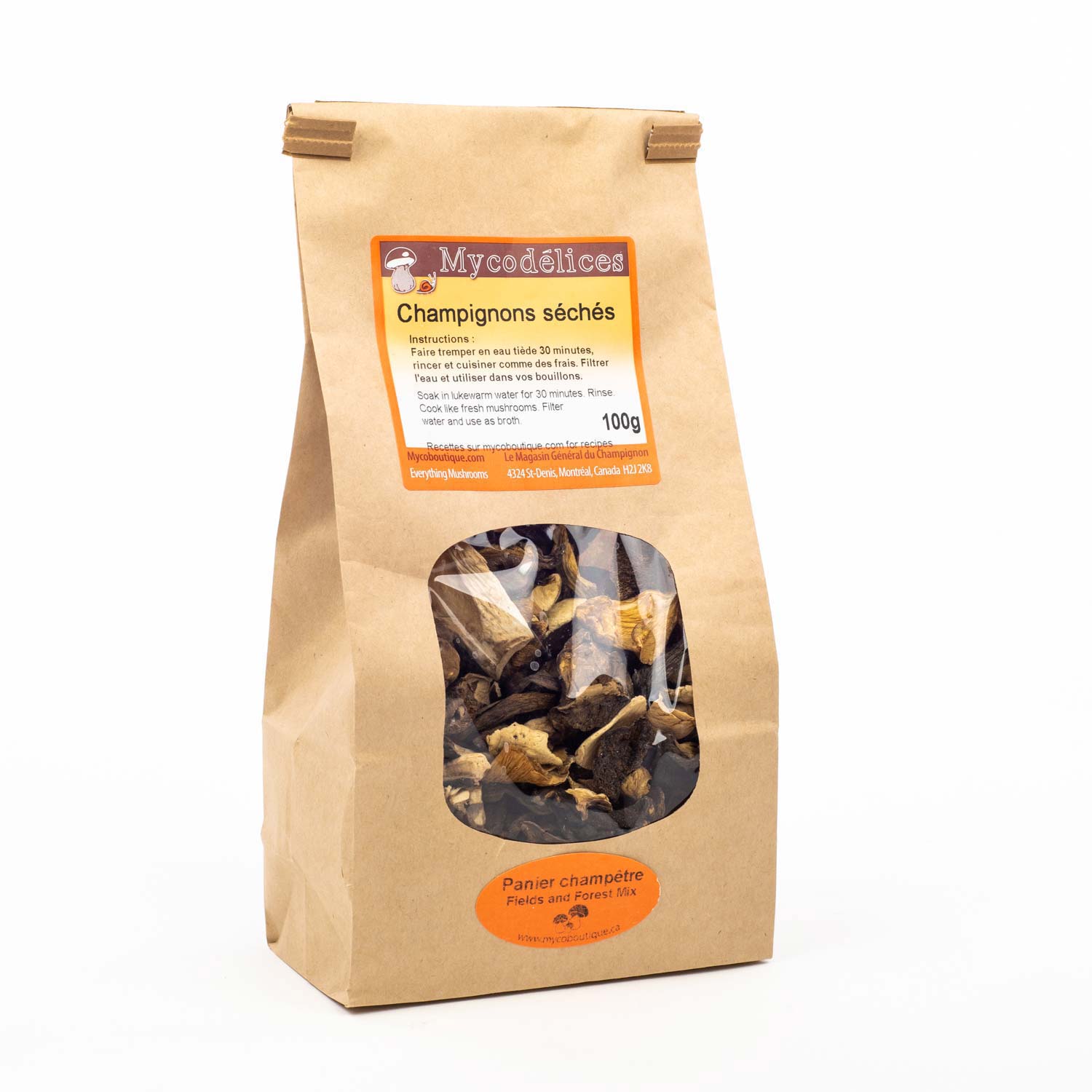 Forest Mix Dried Mushrooms 100 g