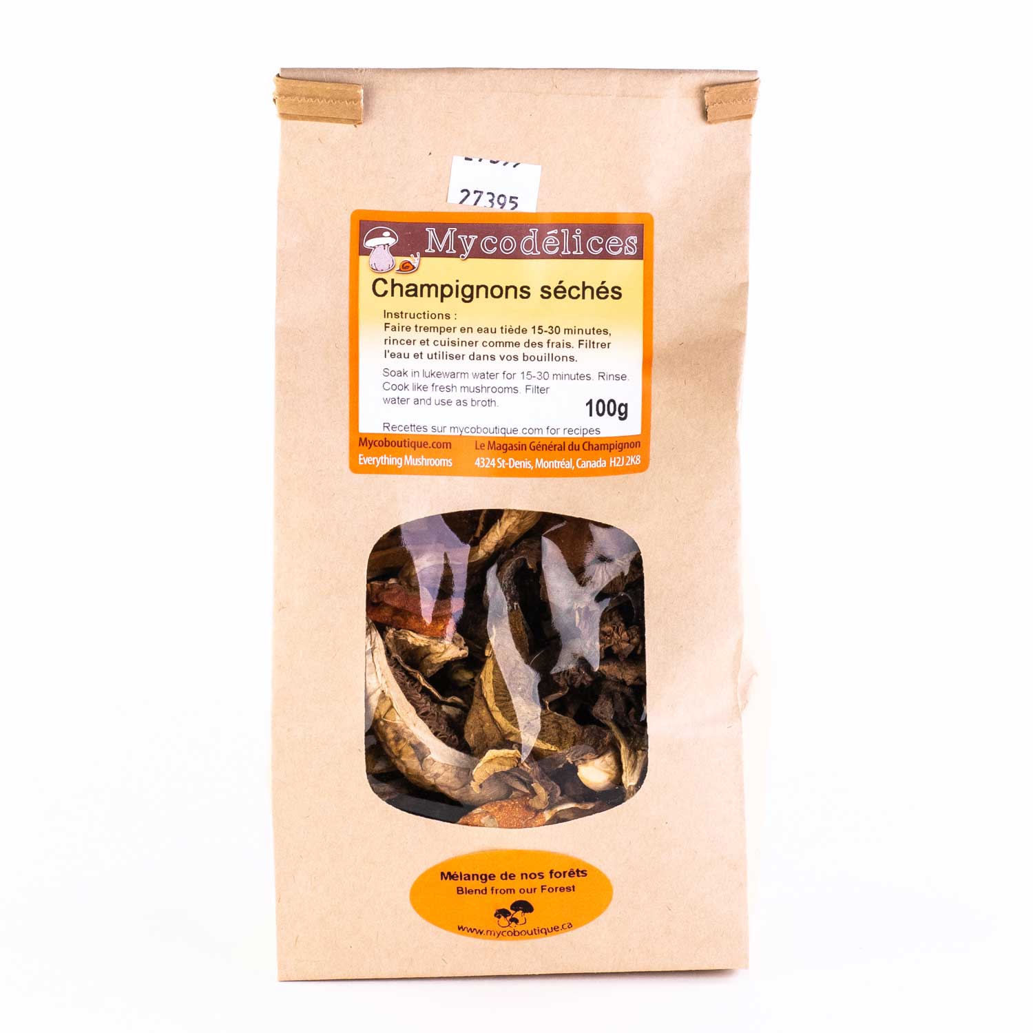 Forest Mix Dried Mushrooms 100 g