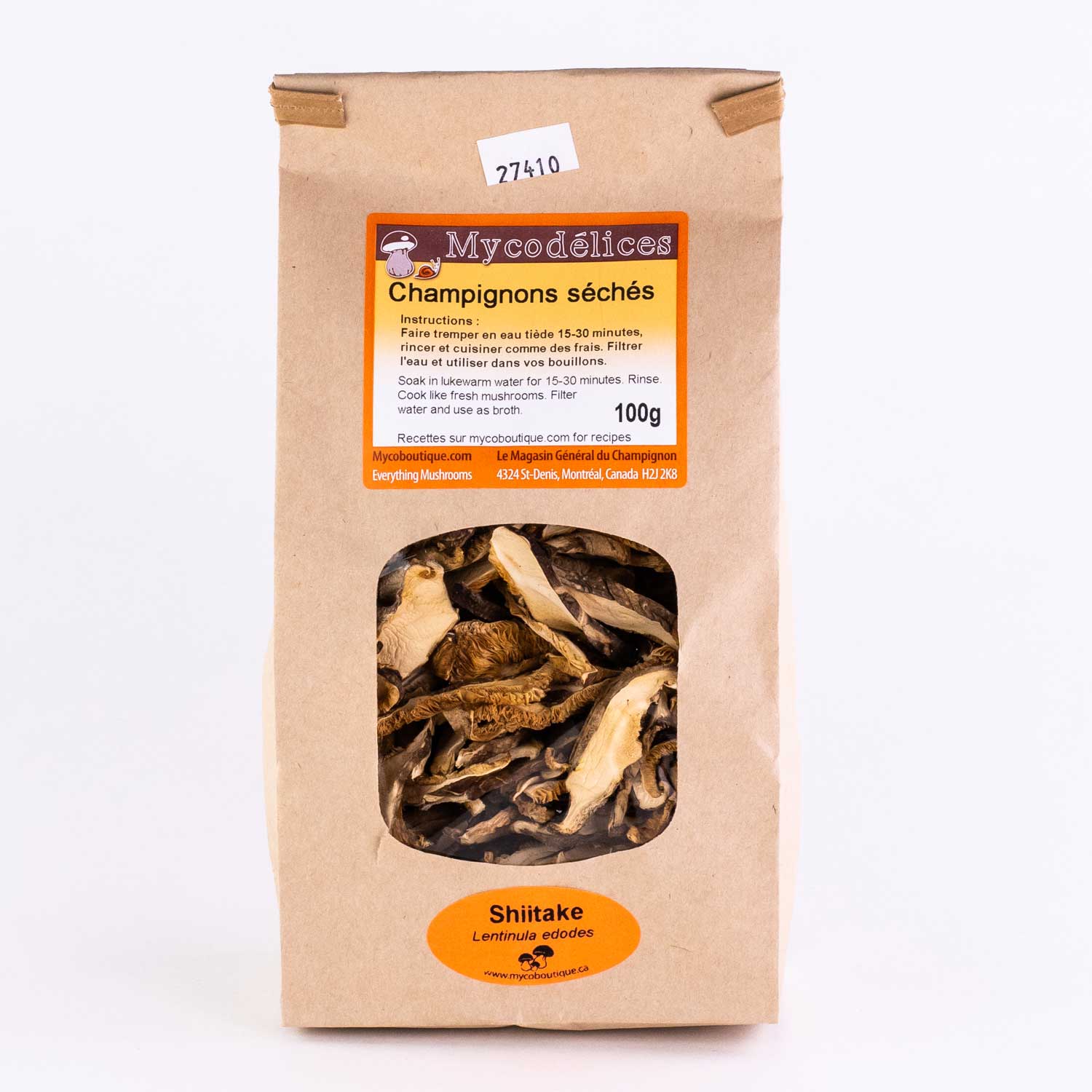 Shiitake Dried Mushrooms 100 g