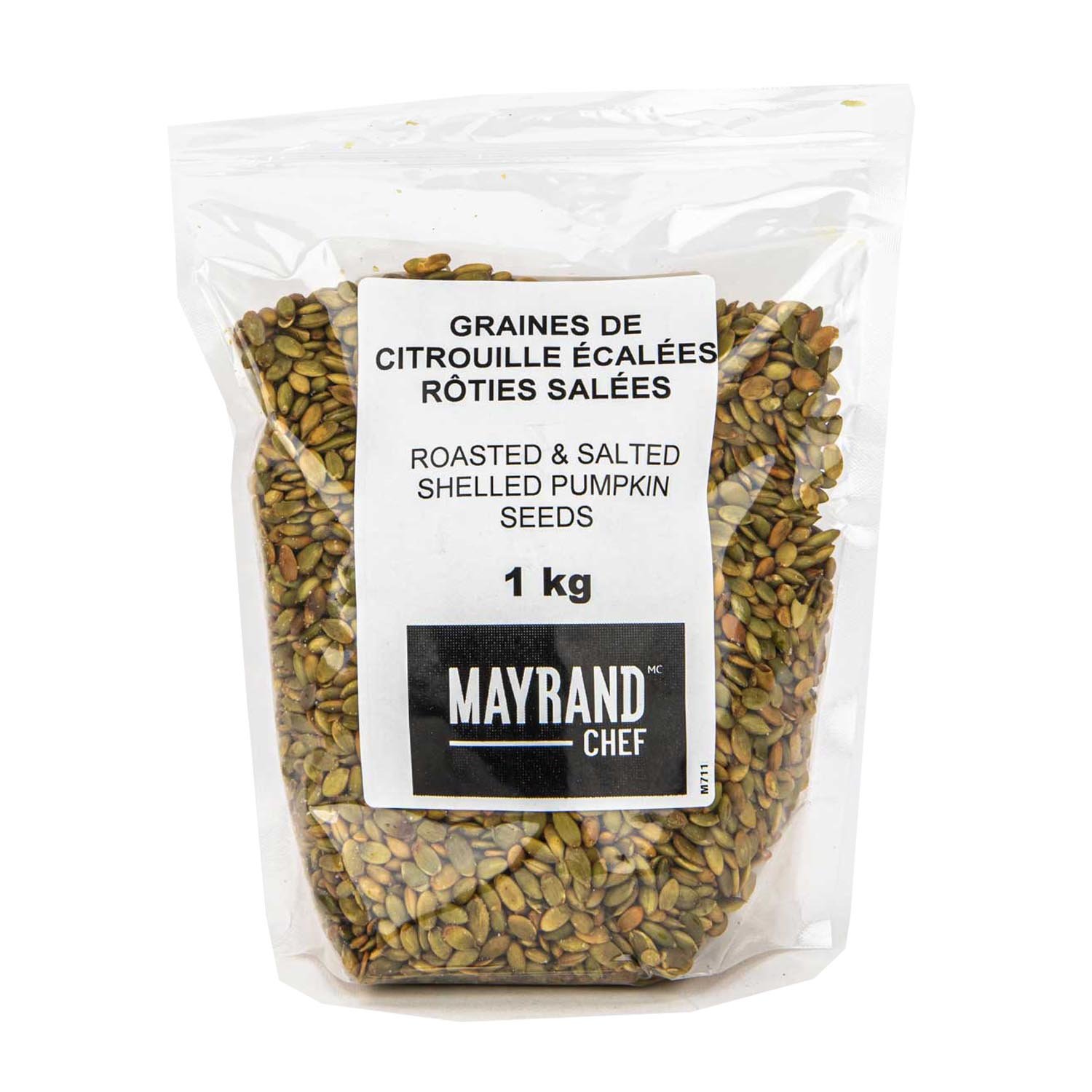 Roasted Salted Shelled Pumpkin Seeds 1 kg