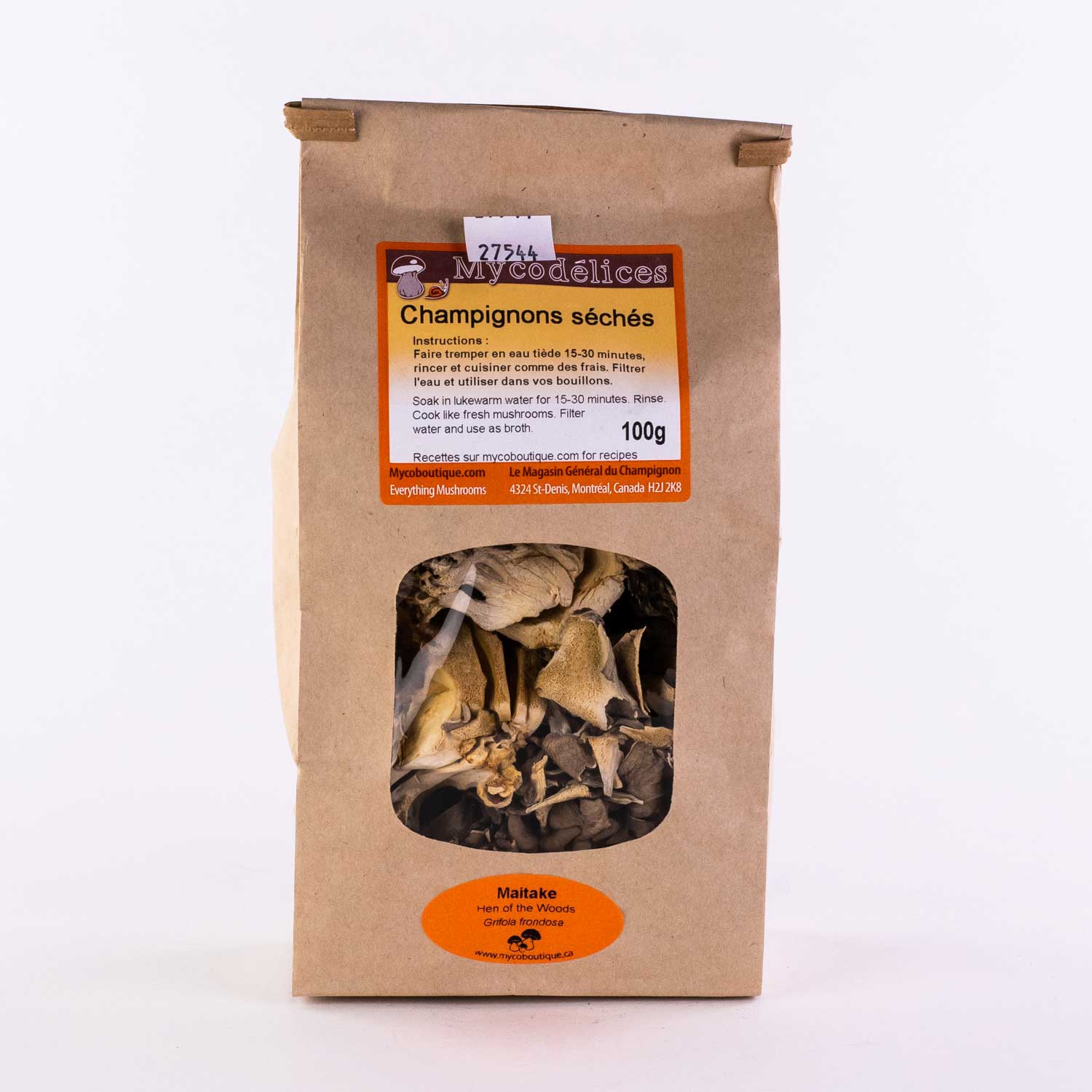 Hen of the Woods Dried Mushrooms 100 g