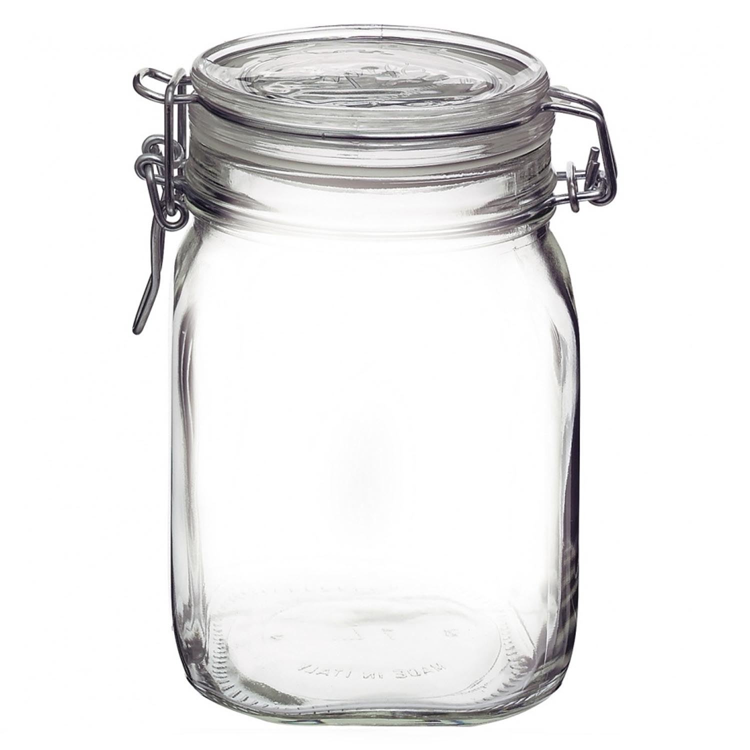 Fido Glass Jar with Clip 1 L / 33 3/4 oz