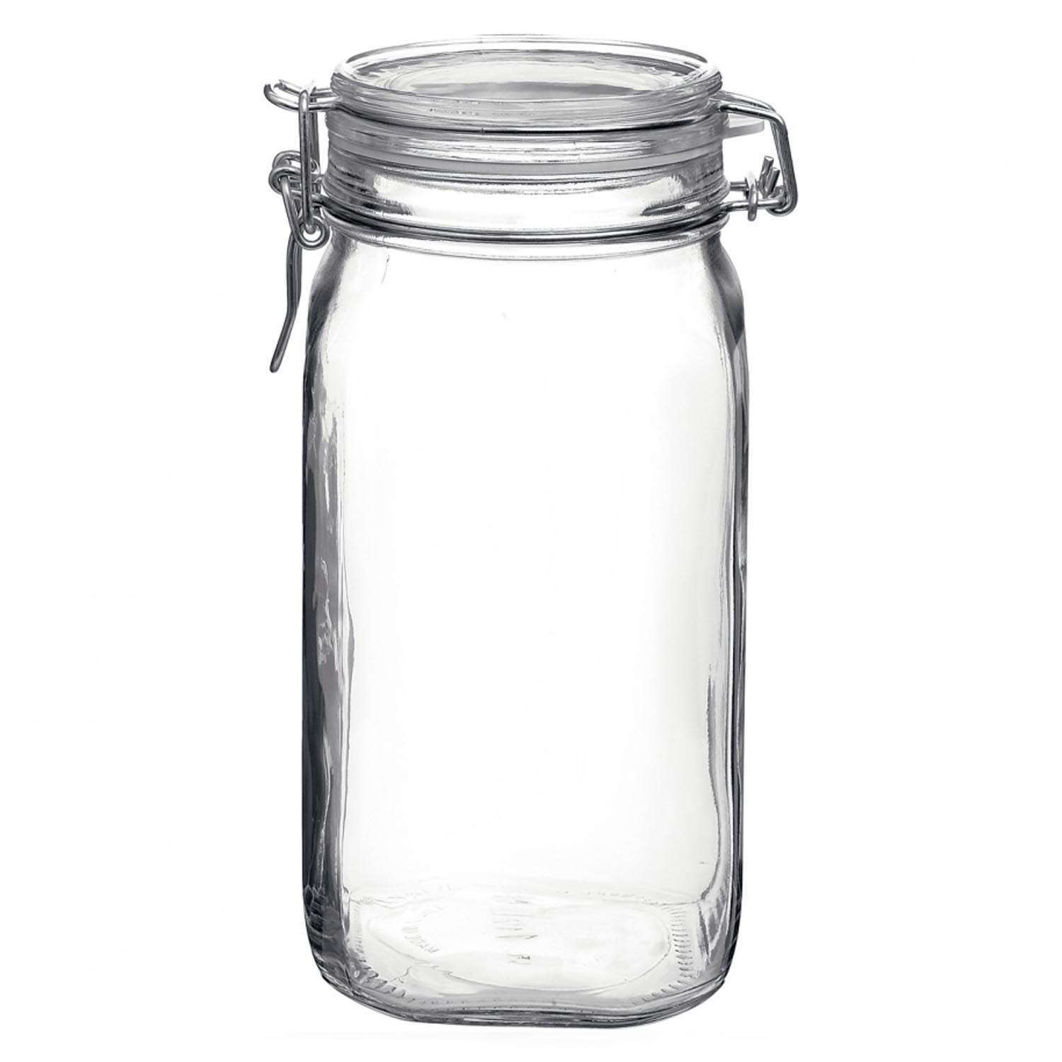 Fido Glass Jar with Clip 1.5 L / 50 3/4 oz