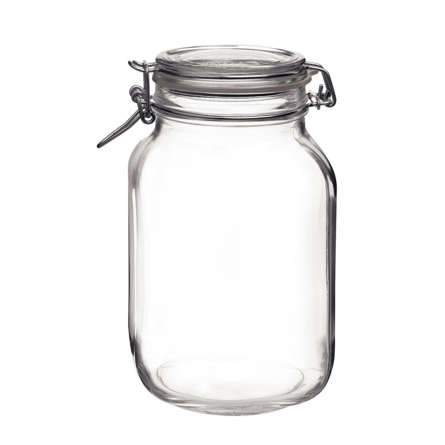 Fido Glass Jar with Clip 2 L / 67 3/4 oz