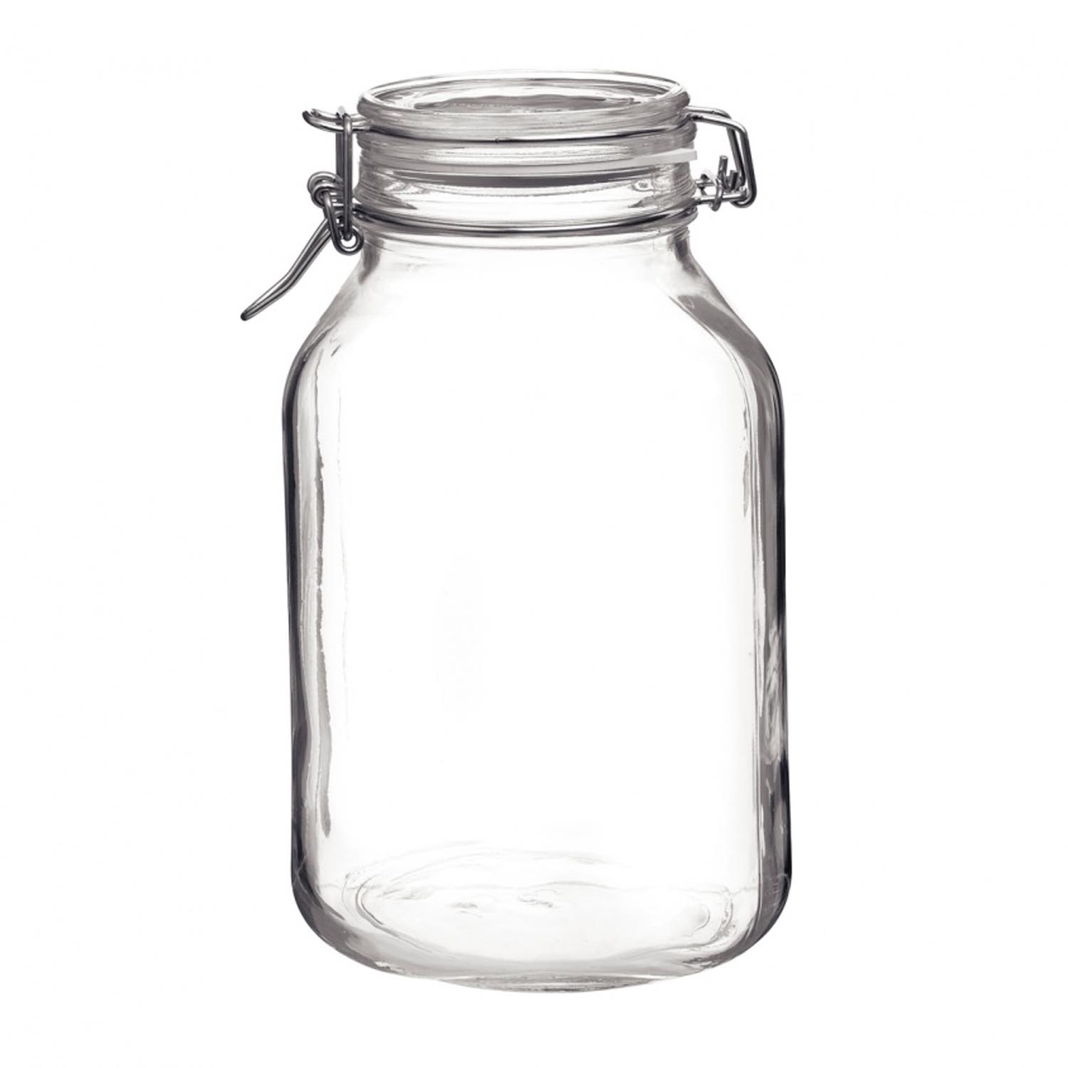 Fido Glass Jar with Clip 3 L / 101 1/2 oz