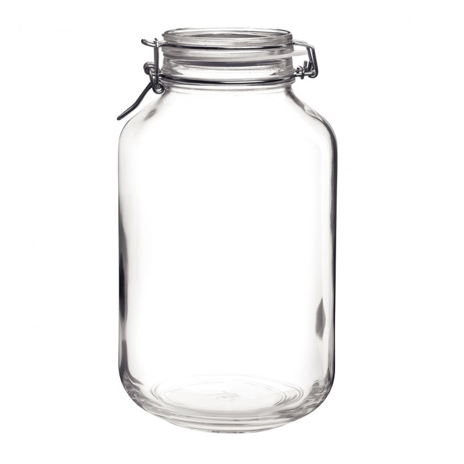 Fido Glass Jar with Clip 4 L / 135 1/4 oz