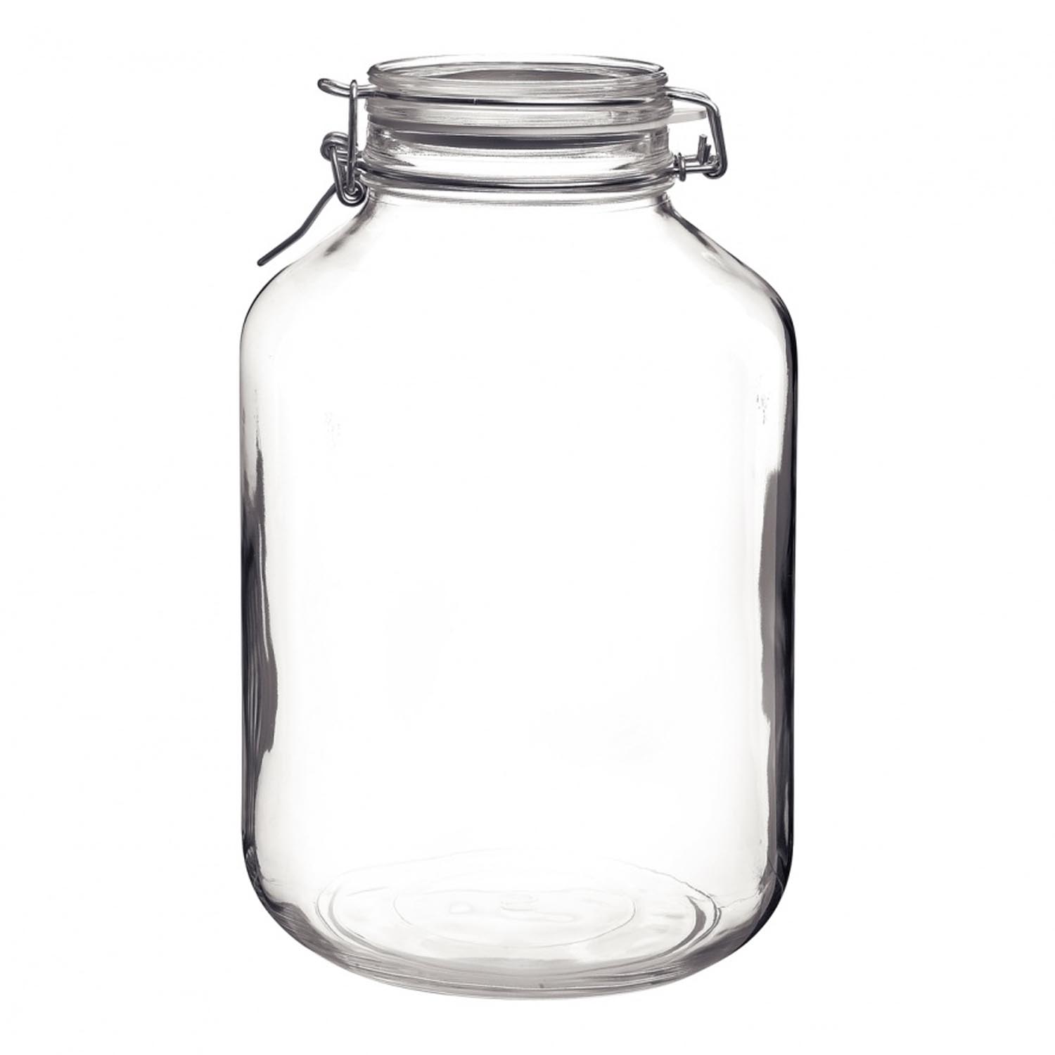 Fido Glass Jar with Clip 5 L / 169 oz